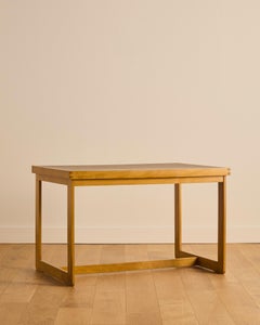 Laminate Wood Table By Andre Sornay