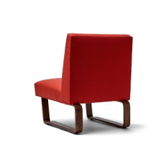 Fauteuil de salon en stratifié Edward Wormley pour Dunbar, années 1940