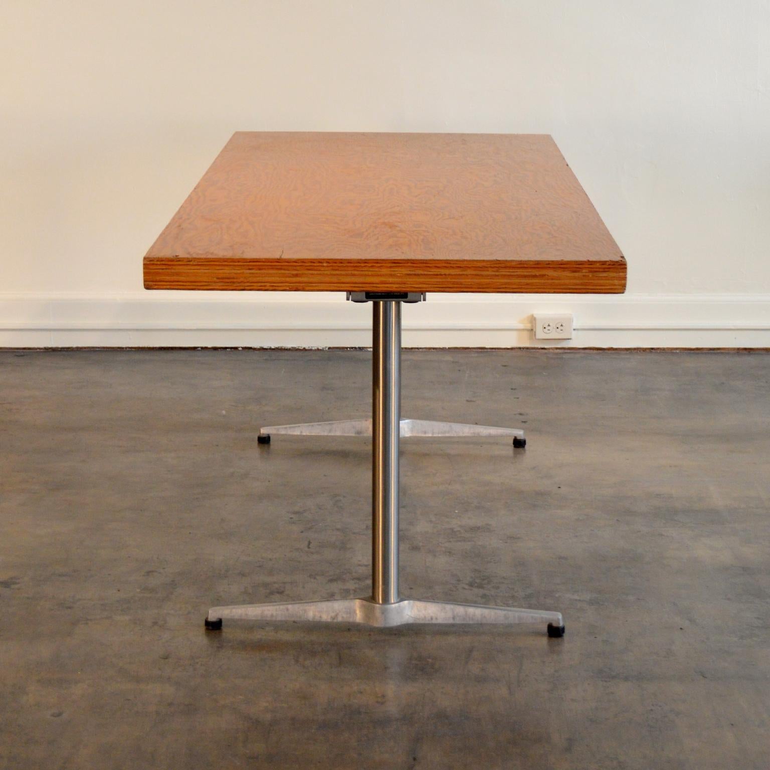 Post-Modern Frank Gehry Custom Design Birch Plywood Dining Table for MIT For Sale