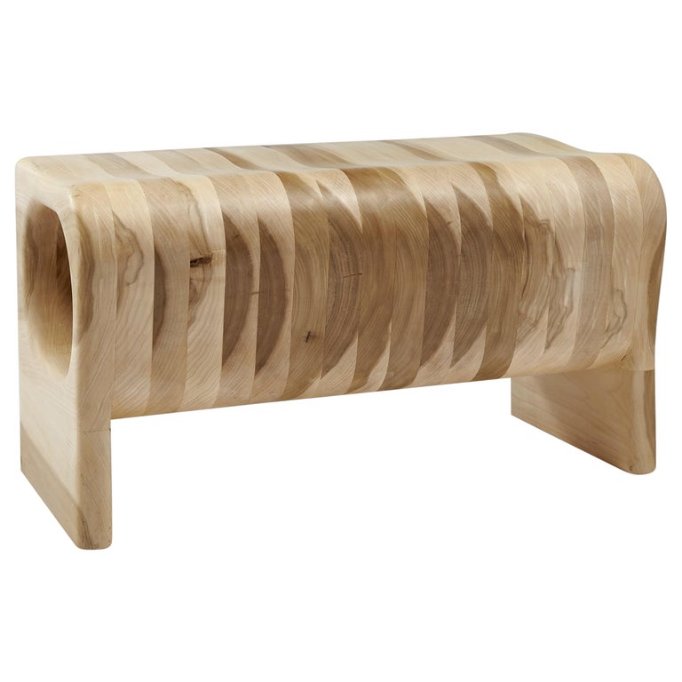 Laminated Freeform Entry Hall Bench For Sale