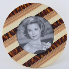 Laminated Multi-Layers Lucite Picture Frame, circa 1970