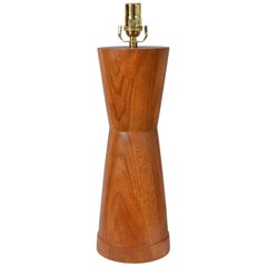 Laminated Walnut Studio Craft Table Lamp