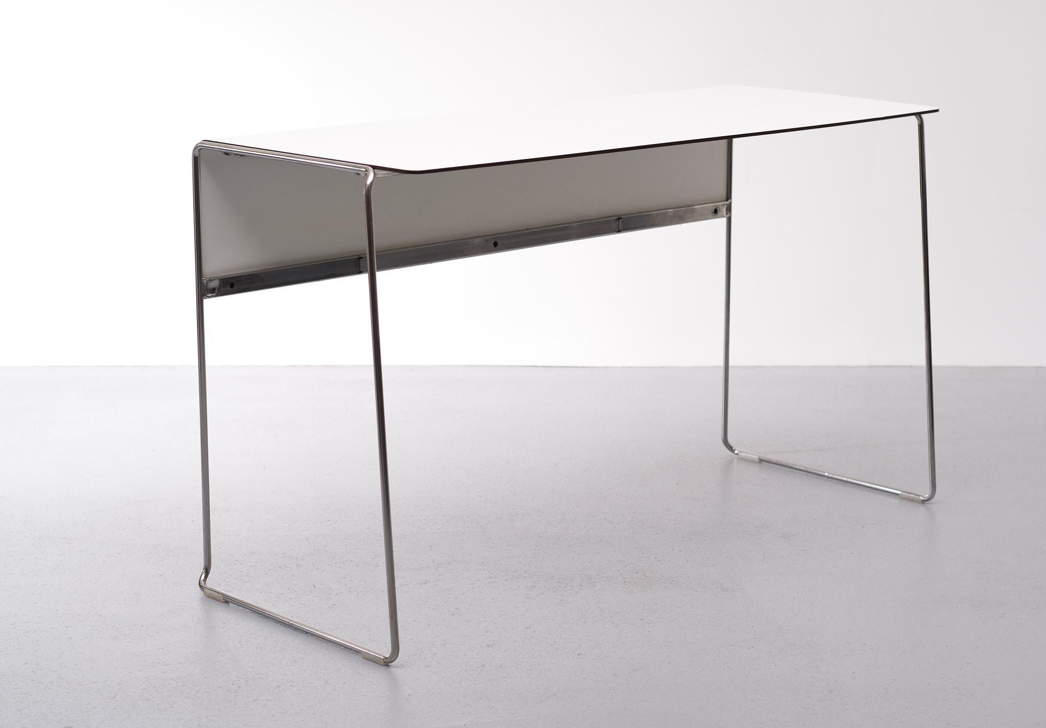 Laminated Writing Table Attributed to Arco, Germany, 1970s For Sale 2