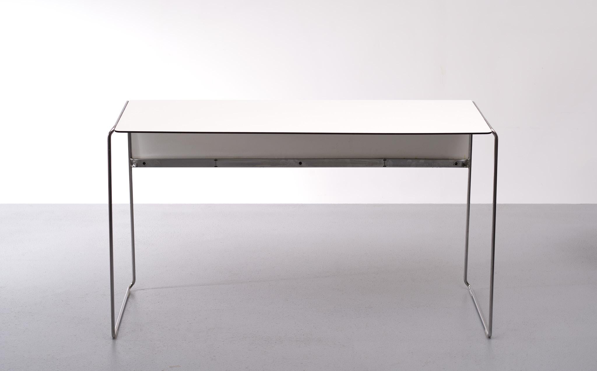 Laminated Writing Table Attributed to Arco, Germany, 1970s For Sale 4
