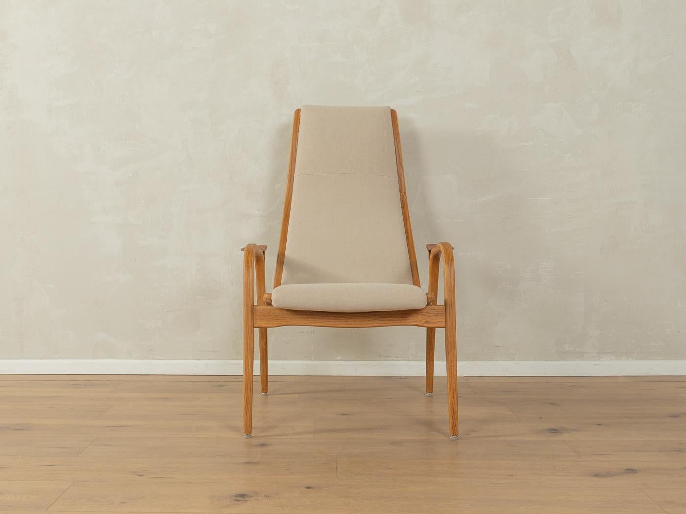 Lamino Sessel mit Hocker, Yngve Ekström (Schwedisch) im Angebot