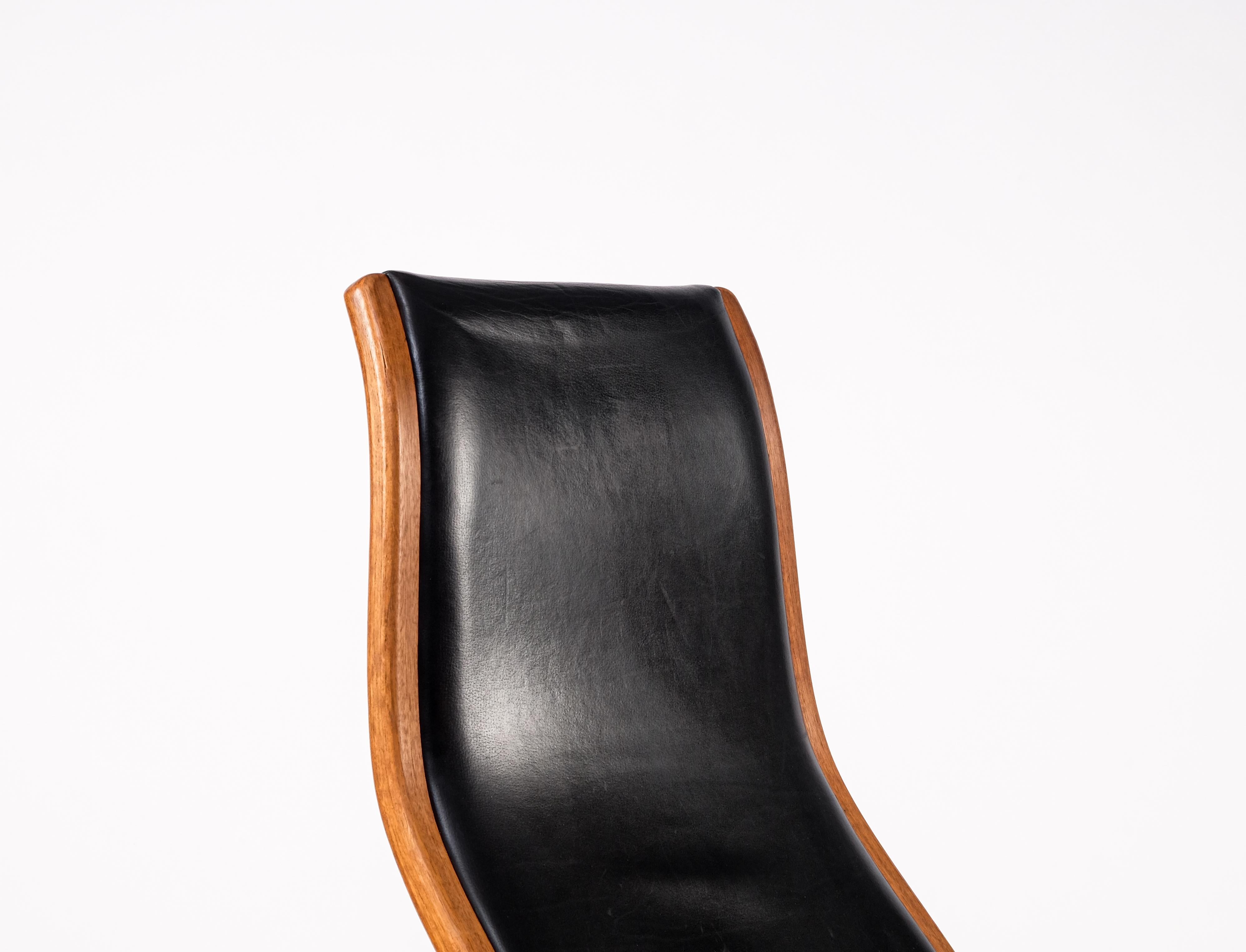 Scandinavian Modern Lamino Chair by Yngve Ekström for Swedese, 1960s