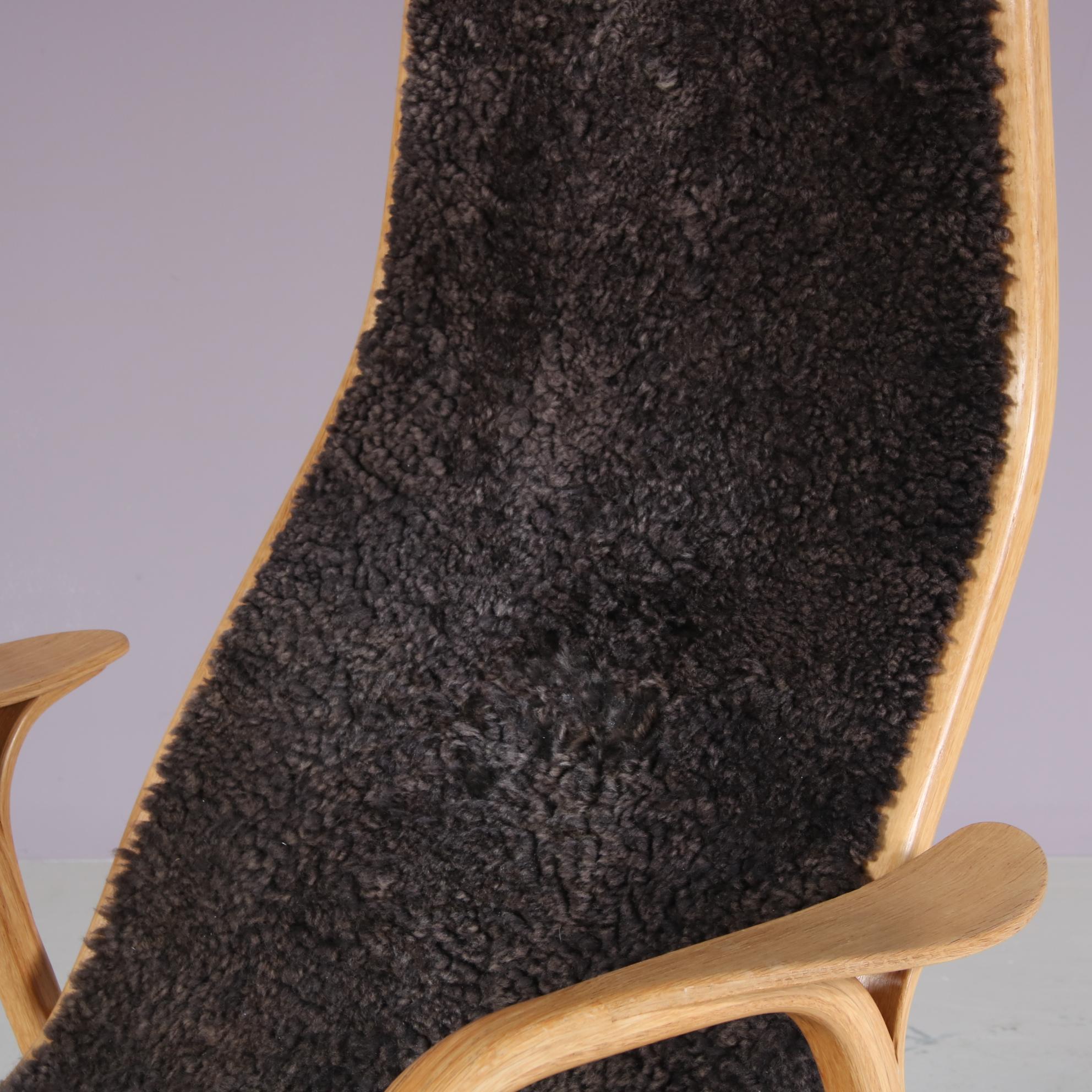 Chaise Lamino par Yngve Ekström pour Swedese, Suède 1970 en vente 5