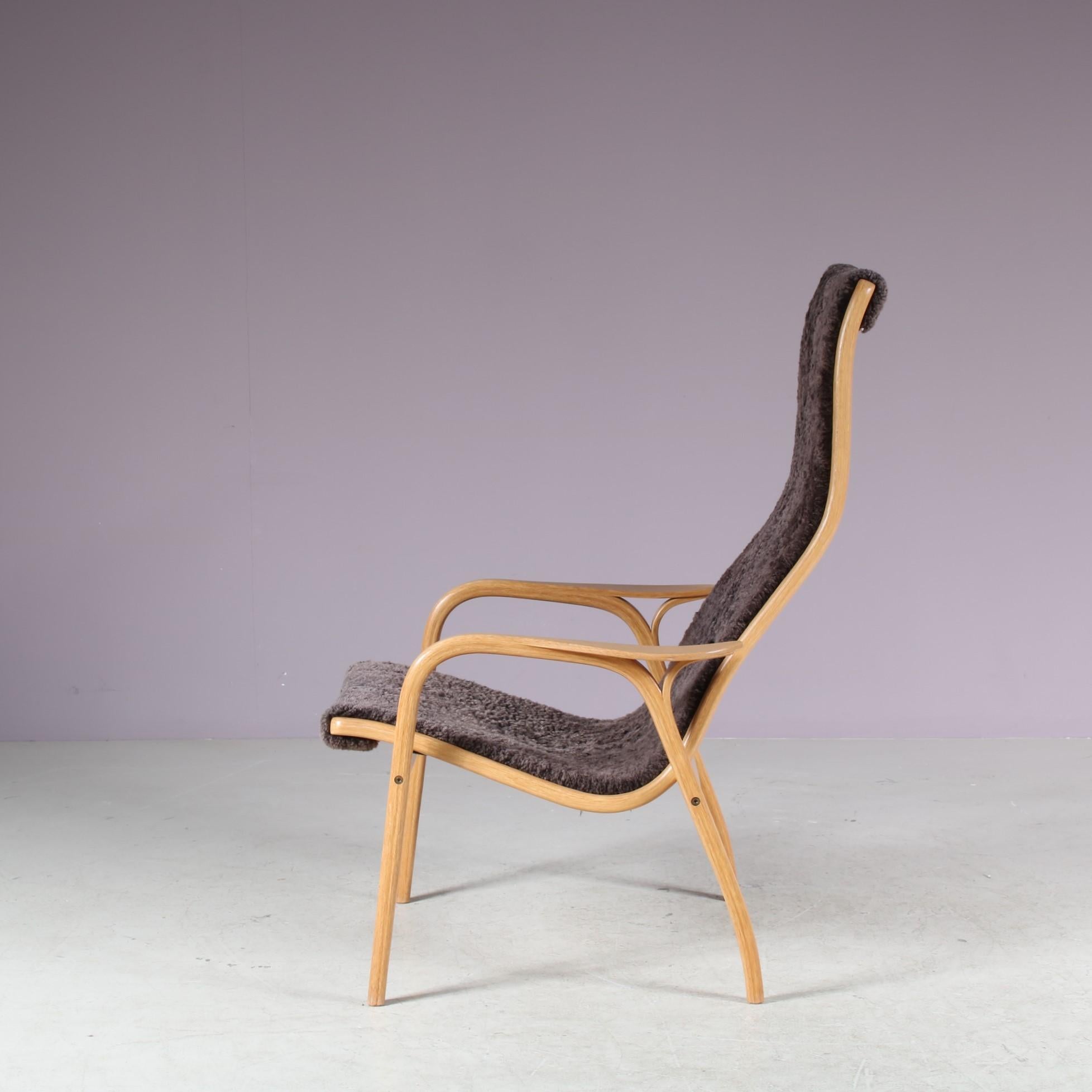 Chaise Lamino par Yngve Ekström pour Swedese, Suède 1970 en vente 2