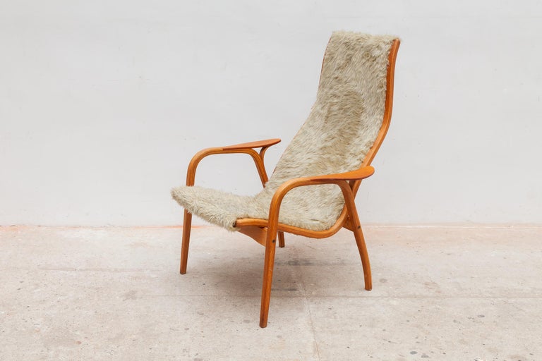 Hand-Crafted Lamino Easy Chair by Yngve Ekström, 1956 for Swedese For Sale