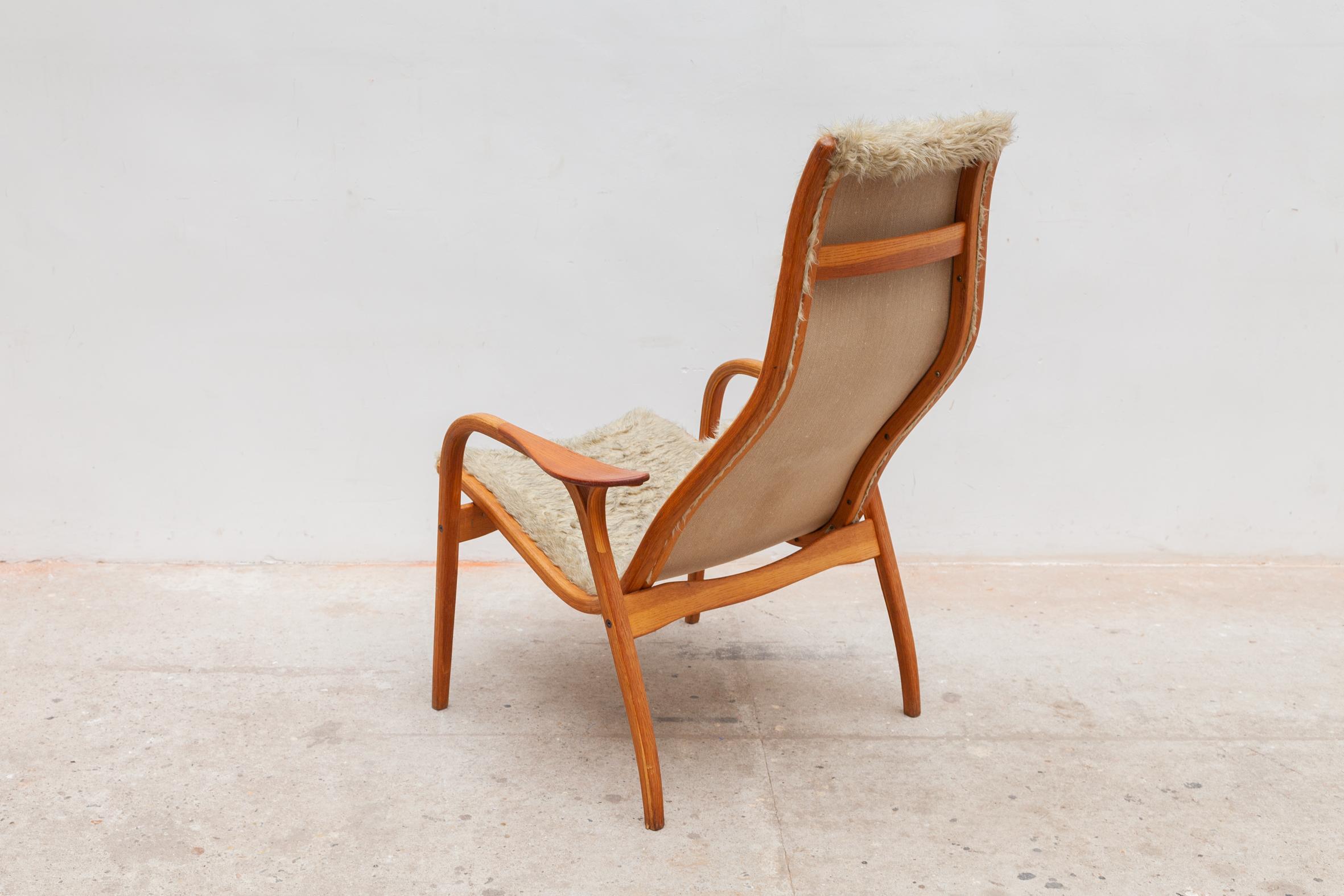 Hand-Crafted Lamino Easy Chair by Yngve Ekström, 1956 for Swedese