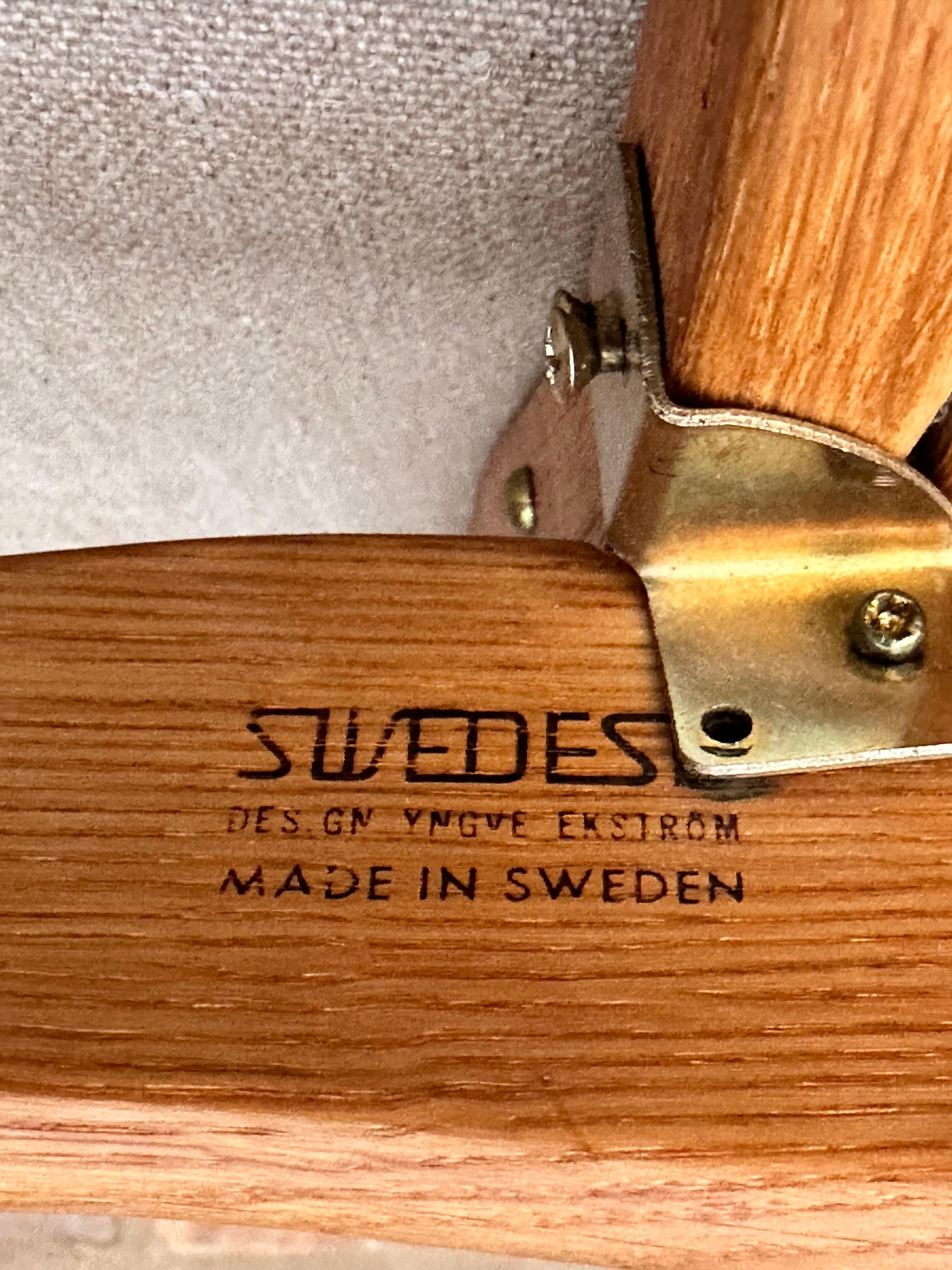 Fauteuil Lamino de Yngve Ekstrom pour Swedese 6