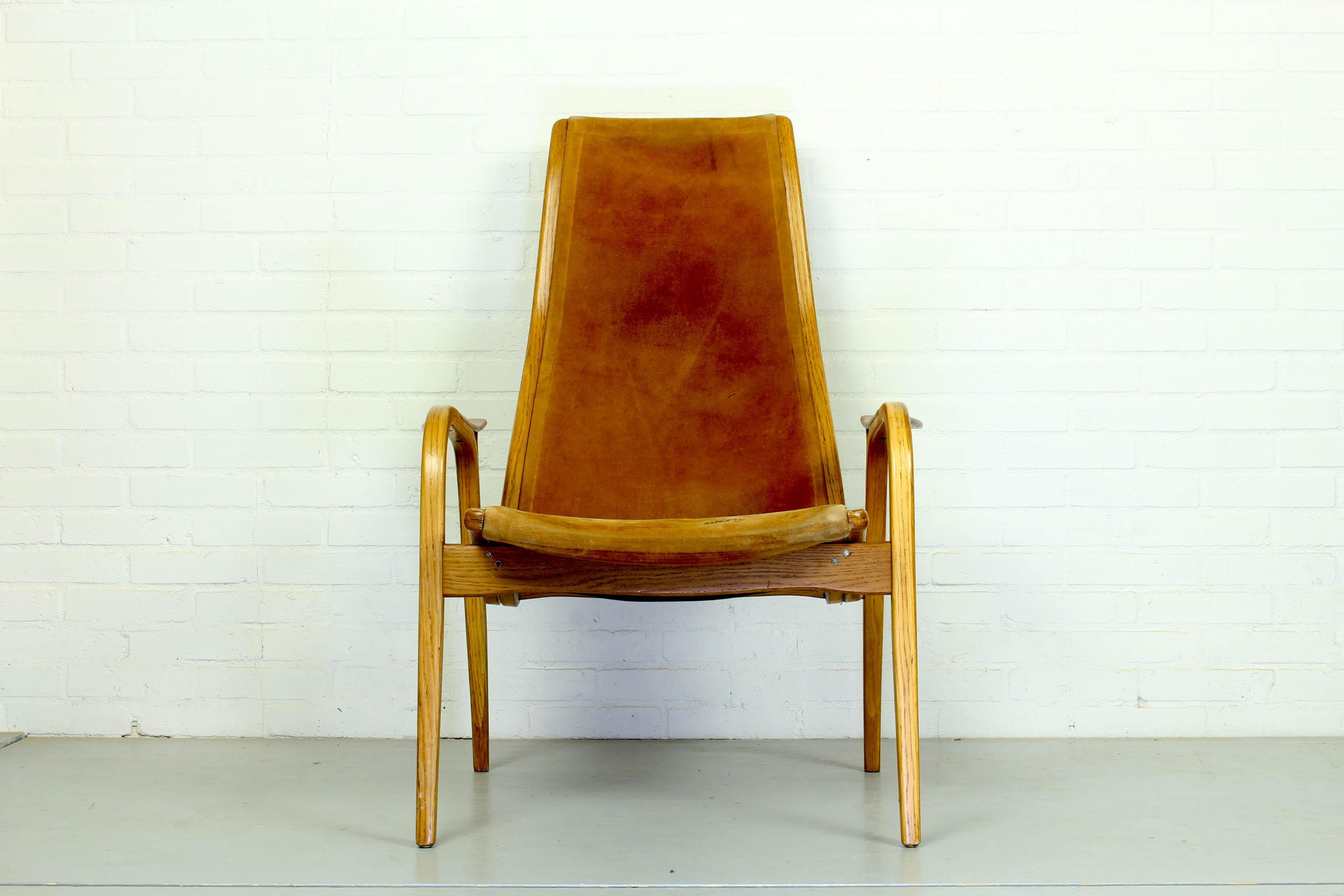 Mid-Century Modern Lamino Easychair Designed by Yngve Ekström for Swedese