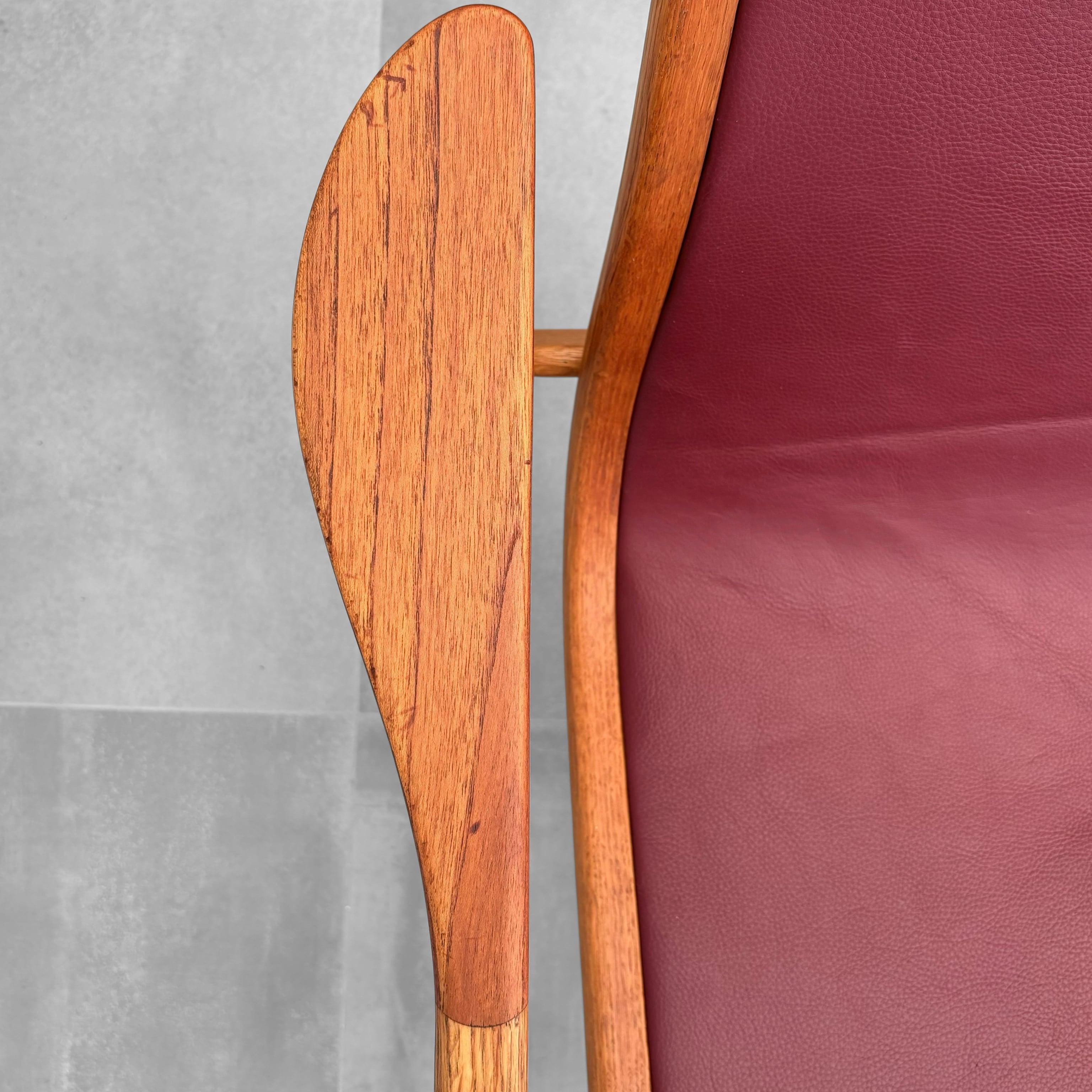 Lamino lounge chair by Yngve Ekström for Swedese, oak and teak, Sweden 1950s 7