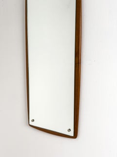 Lammhults Möbler Swedish Modern Teak Wall Mirror, Sweden, 1960s