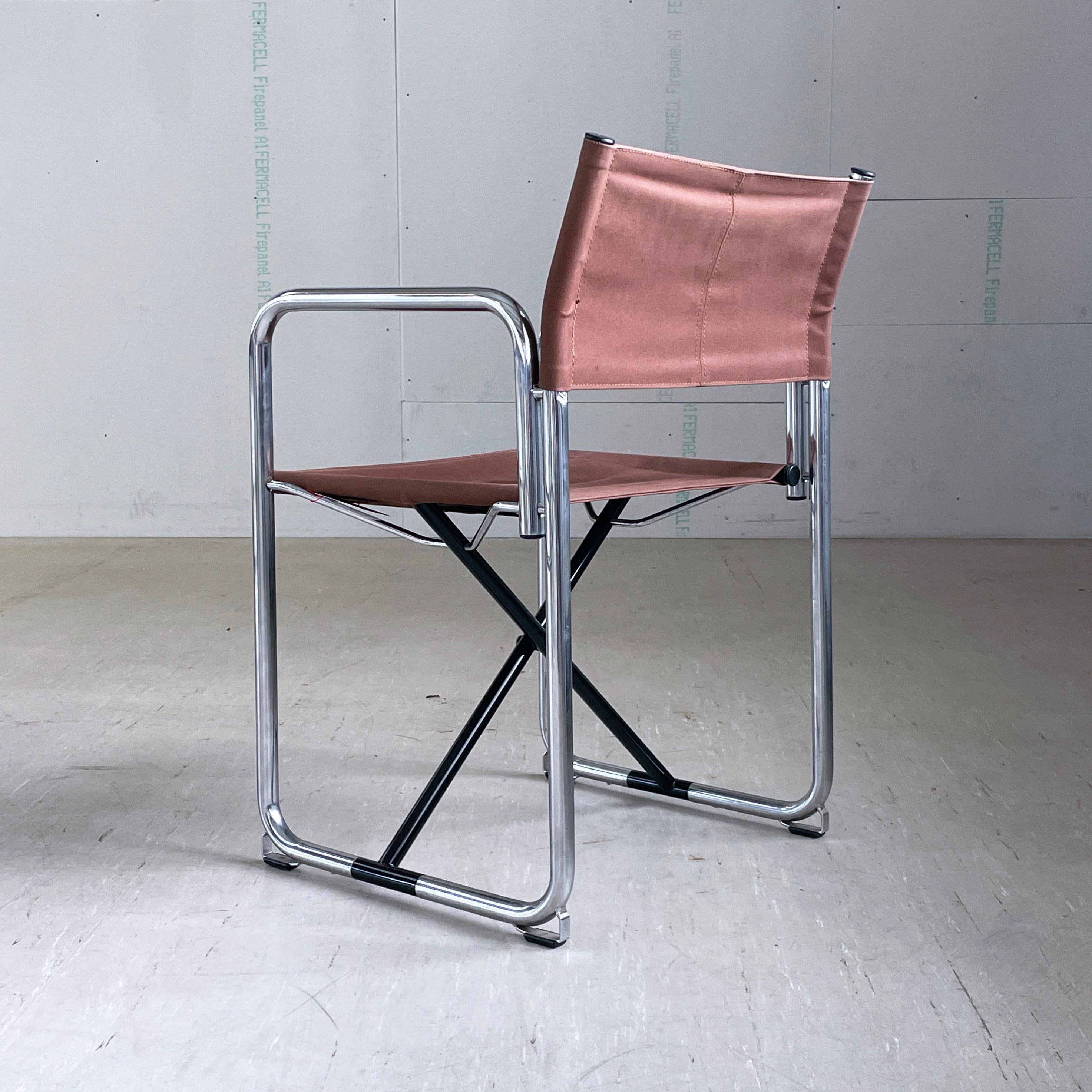 Lammhults Model No. X75-2 Folding Chair - Börge Lindau & Bo Lindenkrantz, 1970's en vente 7