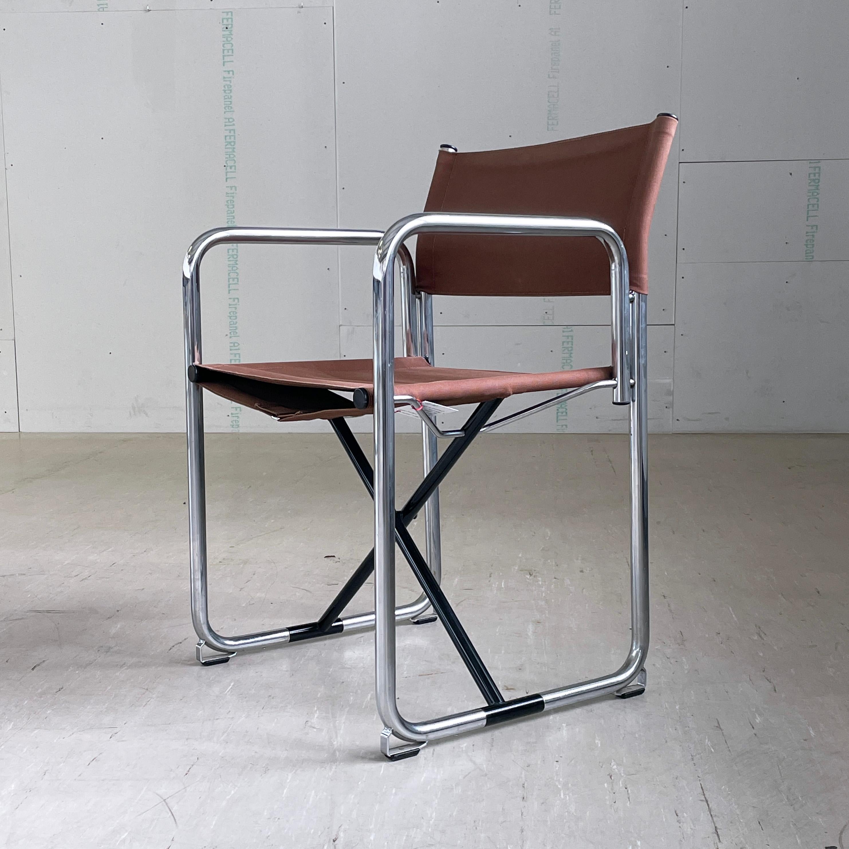 Lammhults Model No. X75-2 Folding Chair - Börge Lindau & Bo Lindenkrantz, 1970's en vente 8