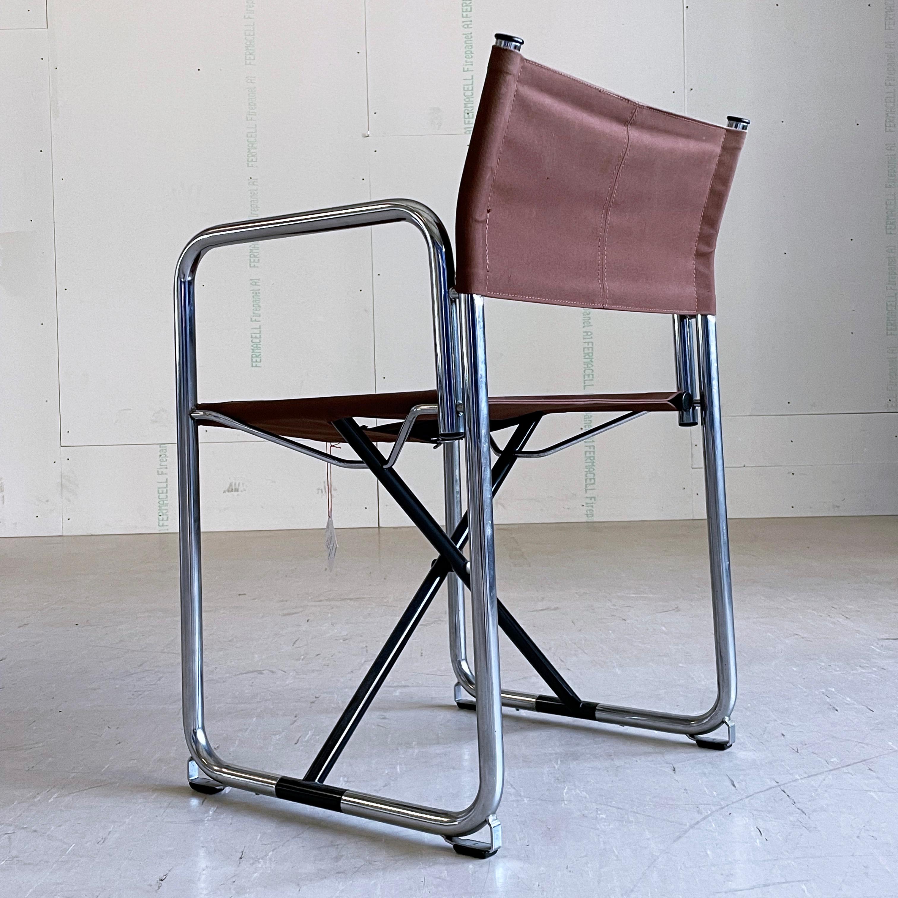 Lammhults Model No. X75-2 Folding Chair - Börge Lindau & Bo Lindenkrantz, 1970's en vente 2