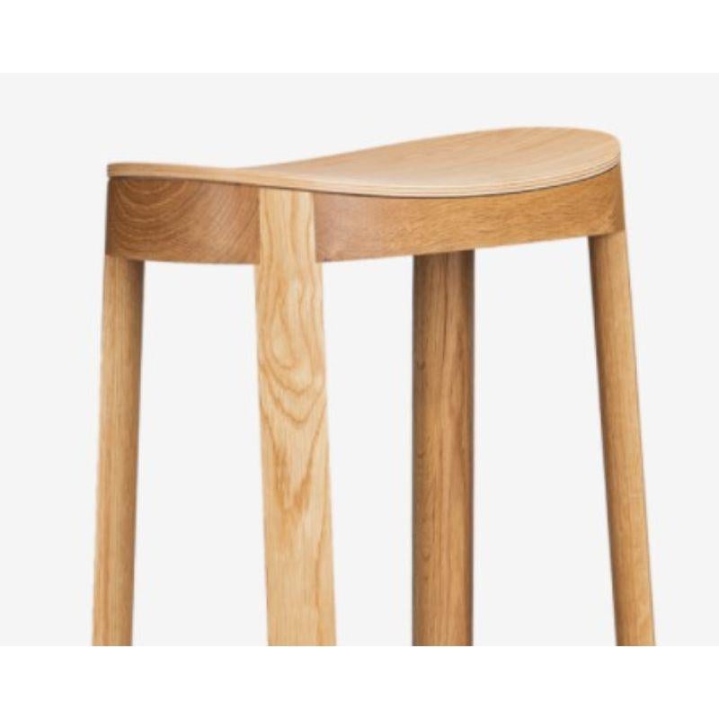 Lammi bar stool, 74 cm, Natural Ash, Tall by Made By Choice with Saku Sysiö
Dimensions: 47 x 38 x 74 cm
Materials: Oak
Standard Finishes: Natural Wood / Painted Black

Also Available: Lammi Bar Stool (66cm) & Custom colors on request 

Saku Sysiö