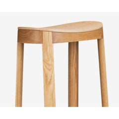 Taburete de bar Lammi, alto, fresno natural by Made By Choice