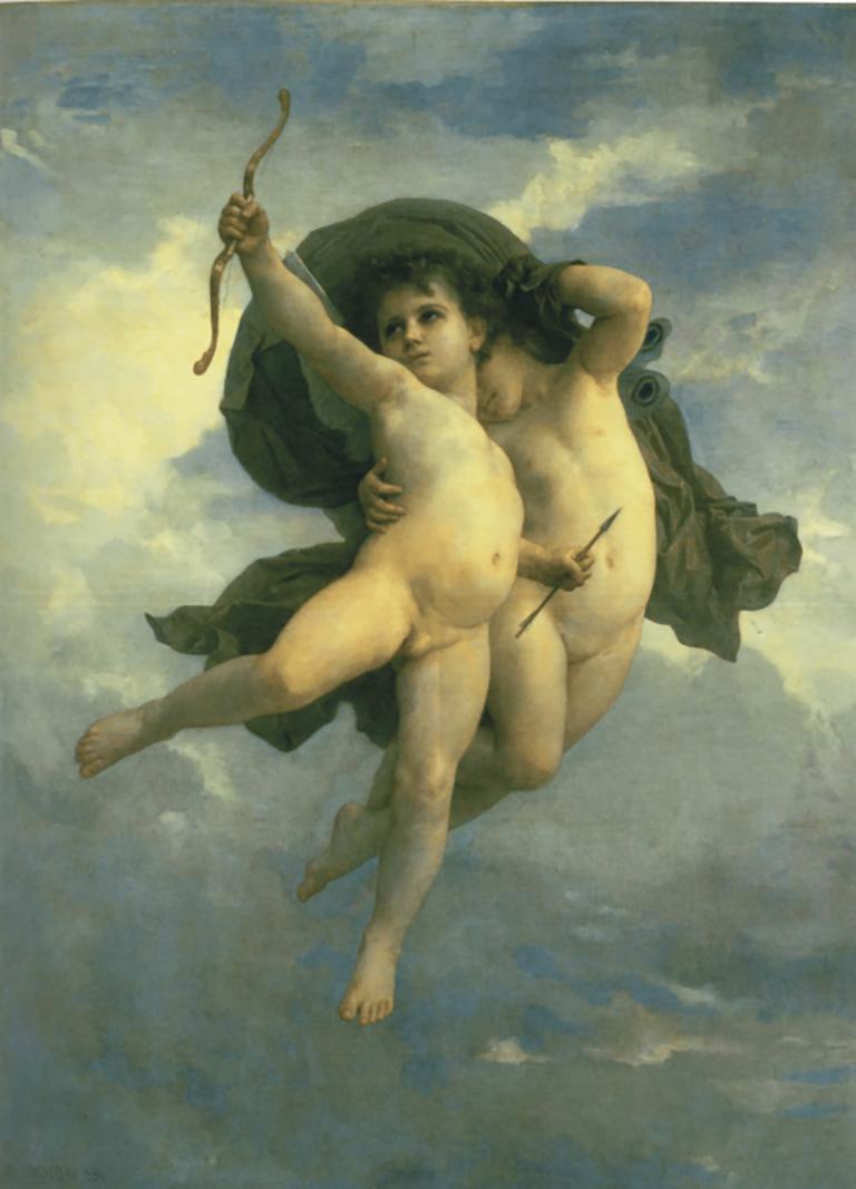 „L'Amour Vainqueur“ ('Eine Liebe vertrieben) von Adolphe Itasse (französisch, 1830 - 1893) im Angebot 5