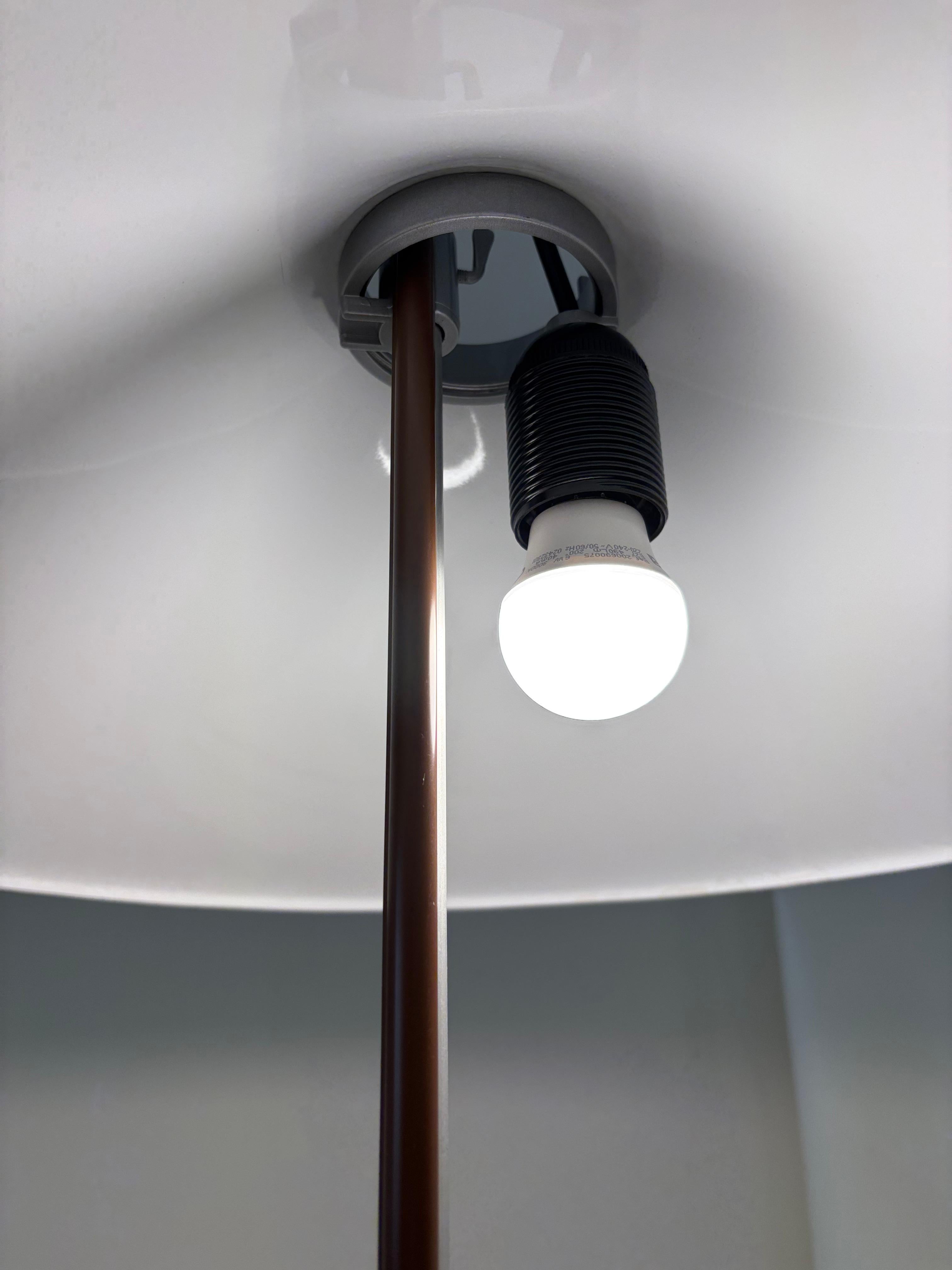 Metal Lamp Aggregato Enzo Mari and Giancarlo Fassina for Artemide For Sale