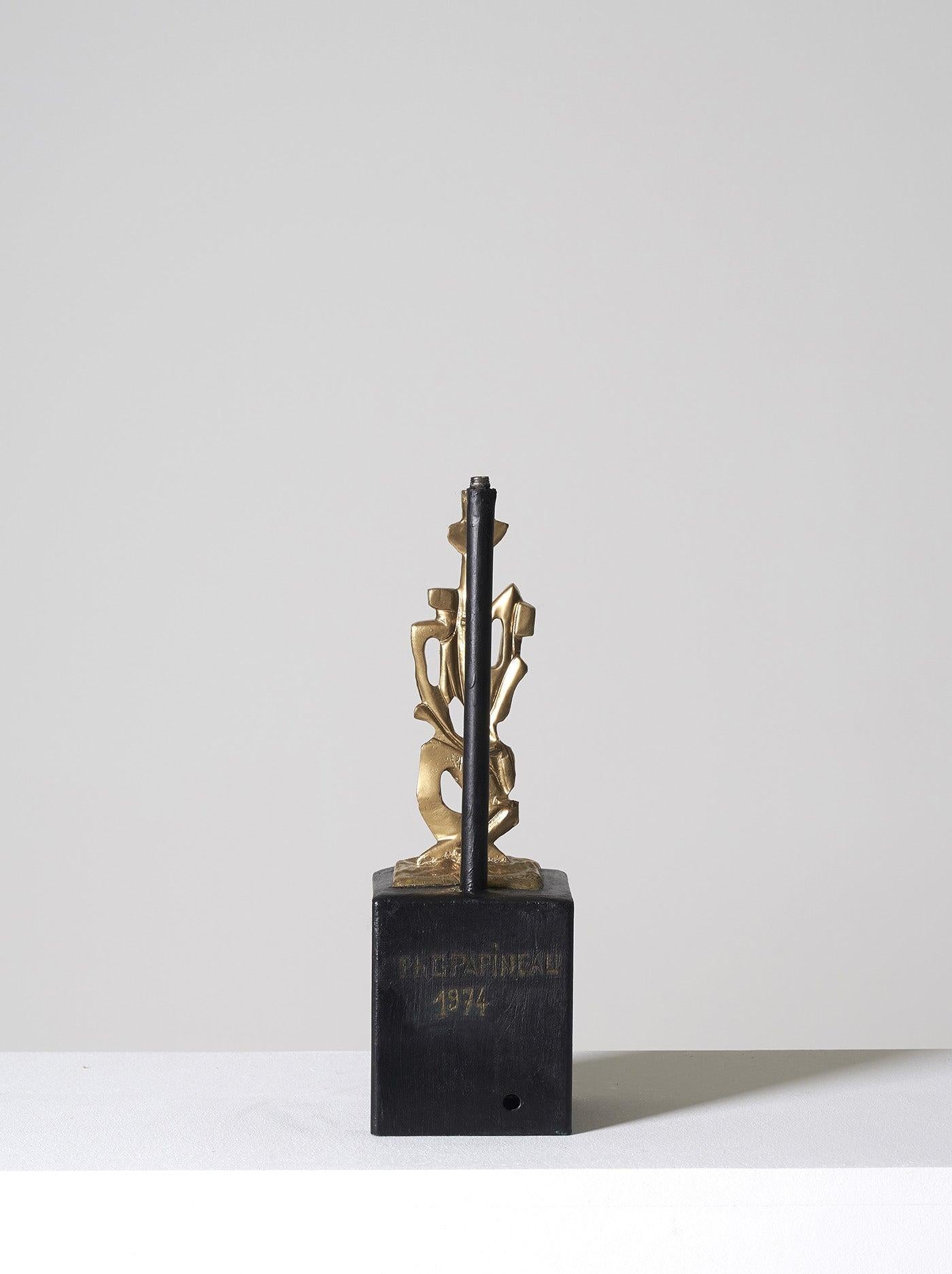 20th Century Lamp Base Sculpture Composition by Philippe Gabriel Papineau