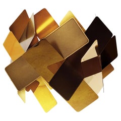 Lamp Brass Bronze Geometrical Modern Contemporary 21st Century