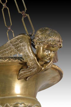 Lamp. Bronze. 19th century.