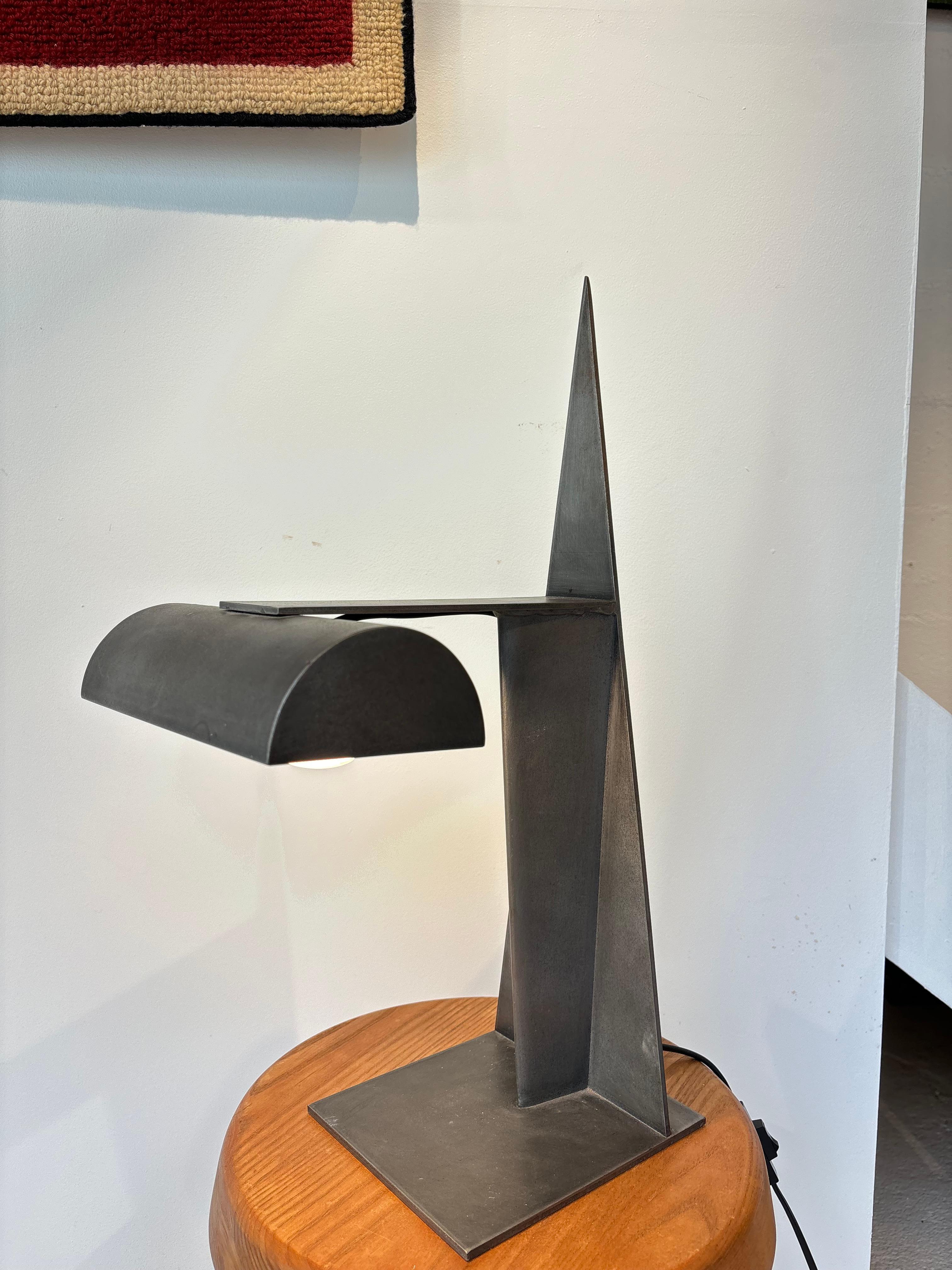 Modern Lamp by Alexander Rodichenko Gino Sarfatti edition For Sale