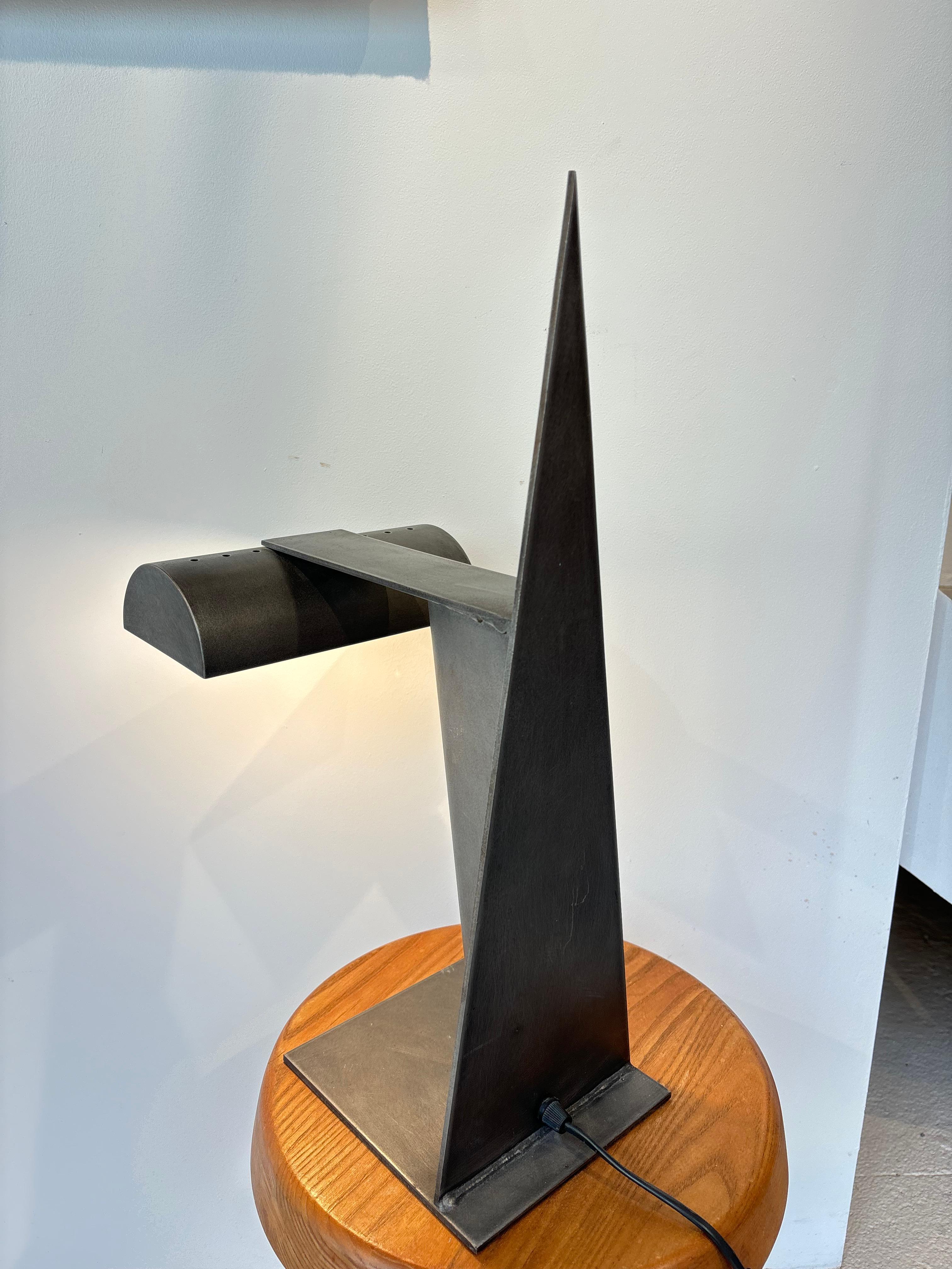 Late 20th Century Lamp by Alexander Rodichenko Gino Sarfatti edition For Sale