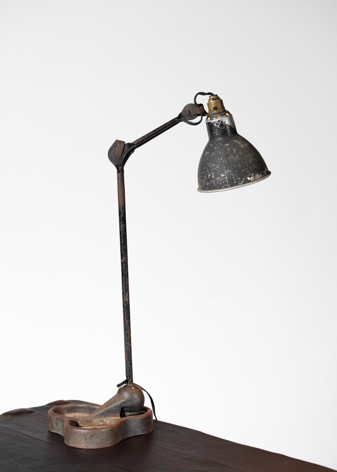 Lamp by Designer Bernard Albin Gras from the 1950s Le Corbusier French Design 3