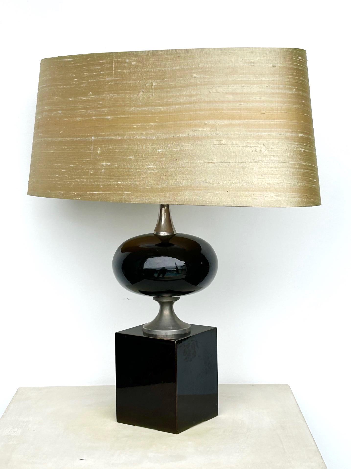 Français Lampe du designer Philippe Barbier, datant des années 70 en vente