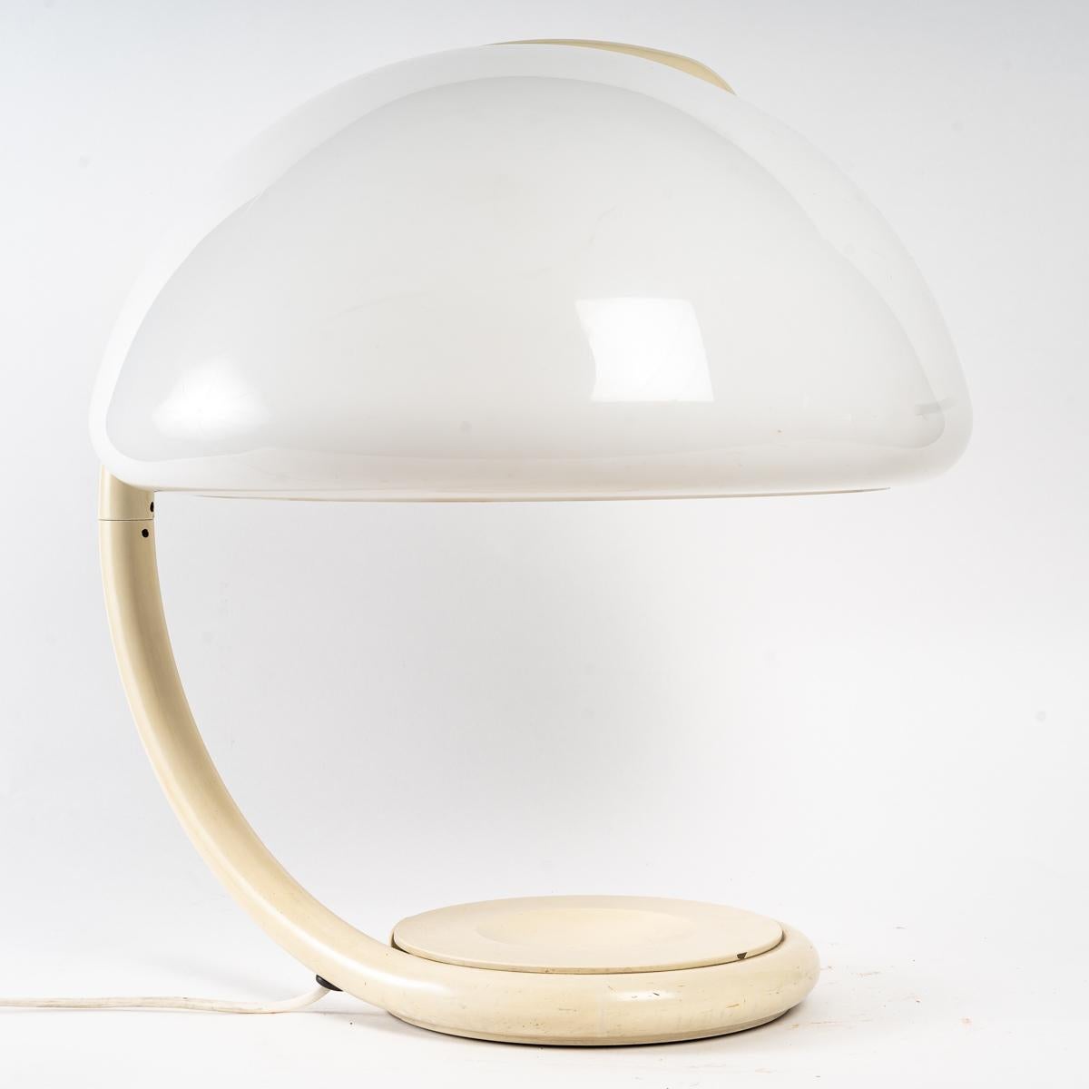 Metal Lamp by Elio Martinelli, 20th Century For Sale