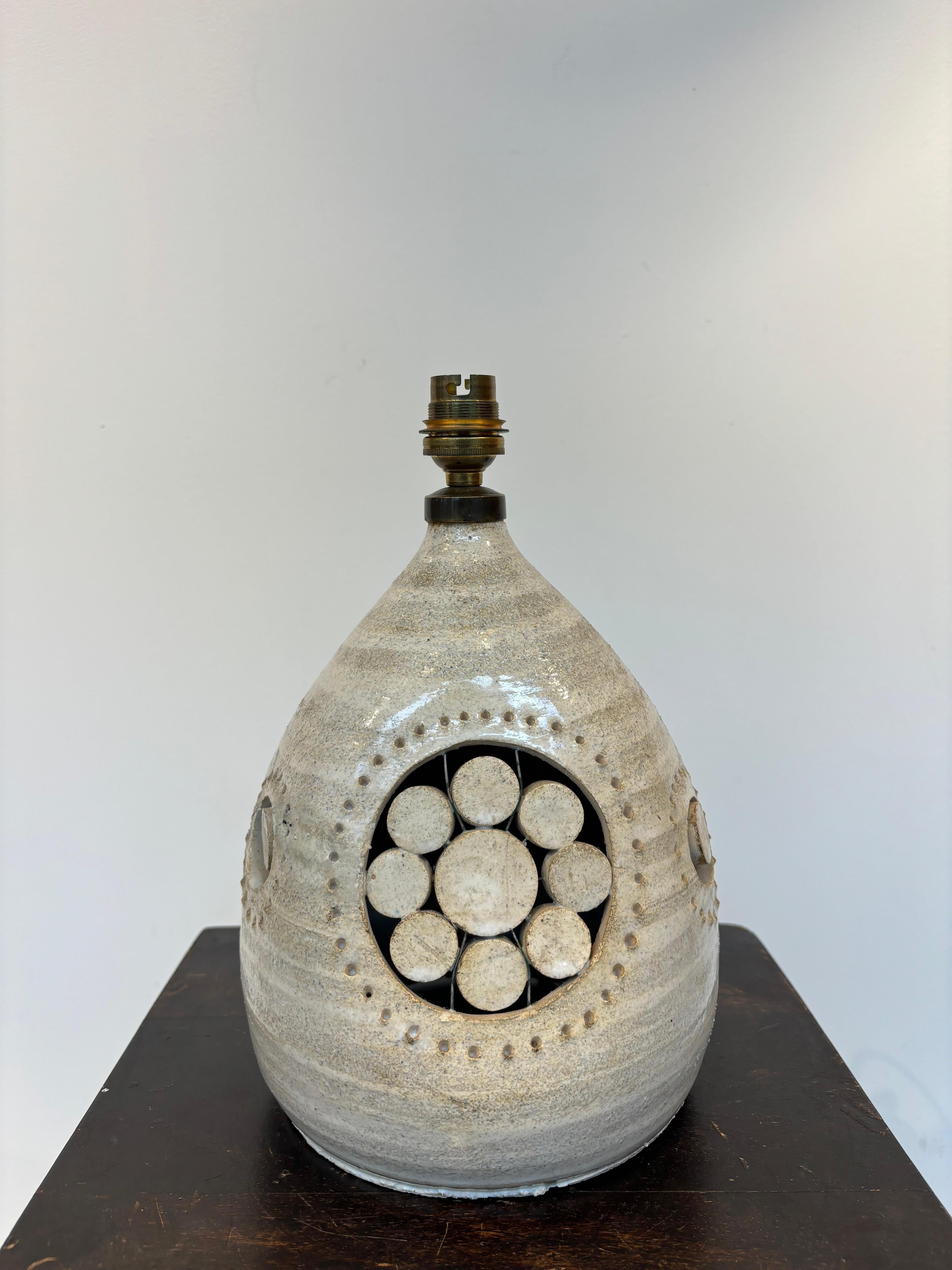 Lampe par Georges Pelletier. 