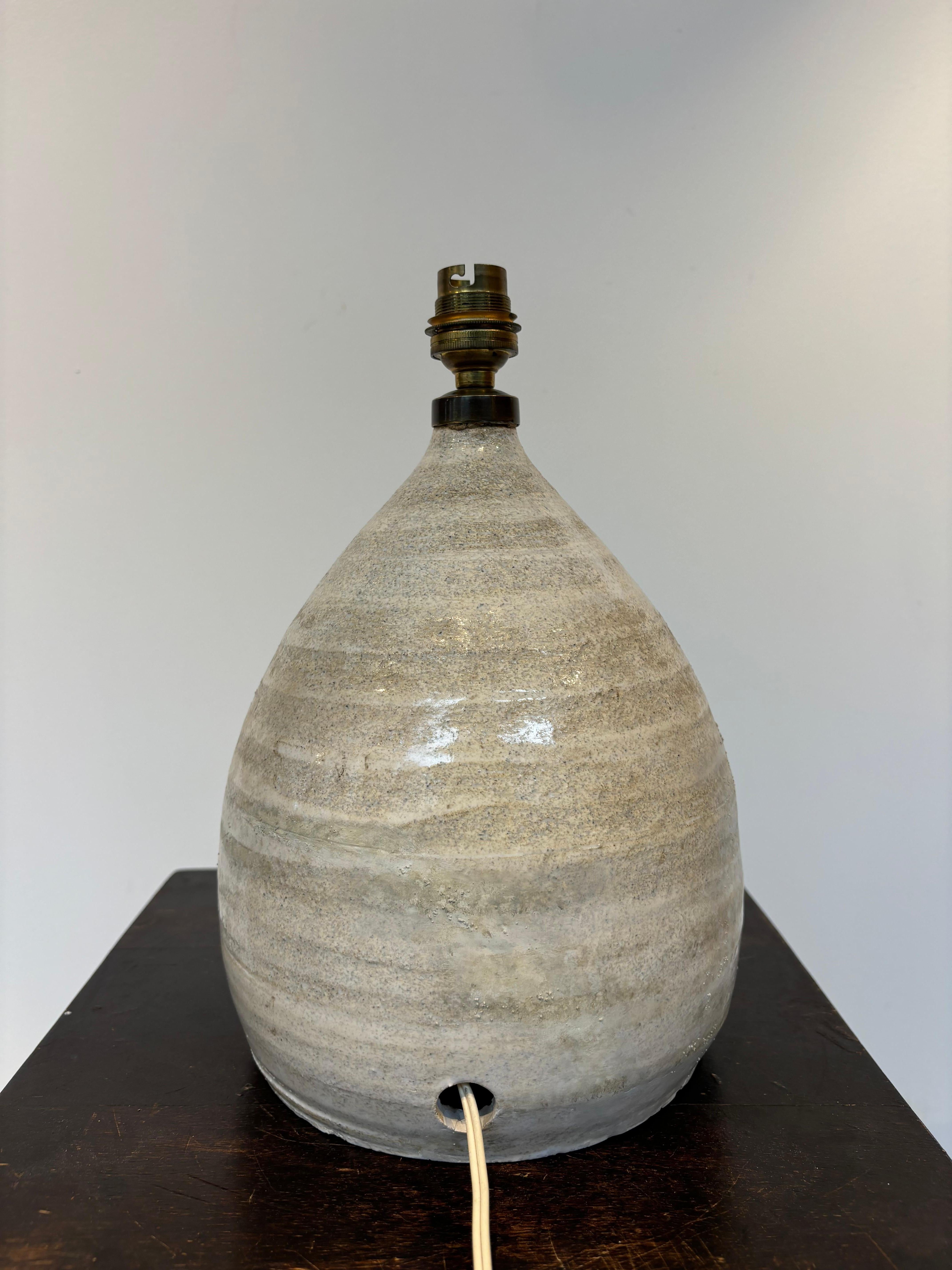 Ceramic Lamp by Georges Pelletier For Sale