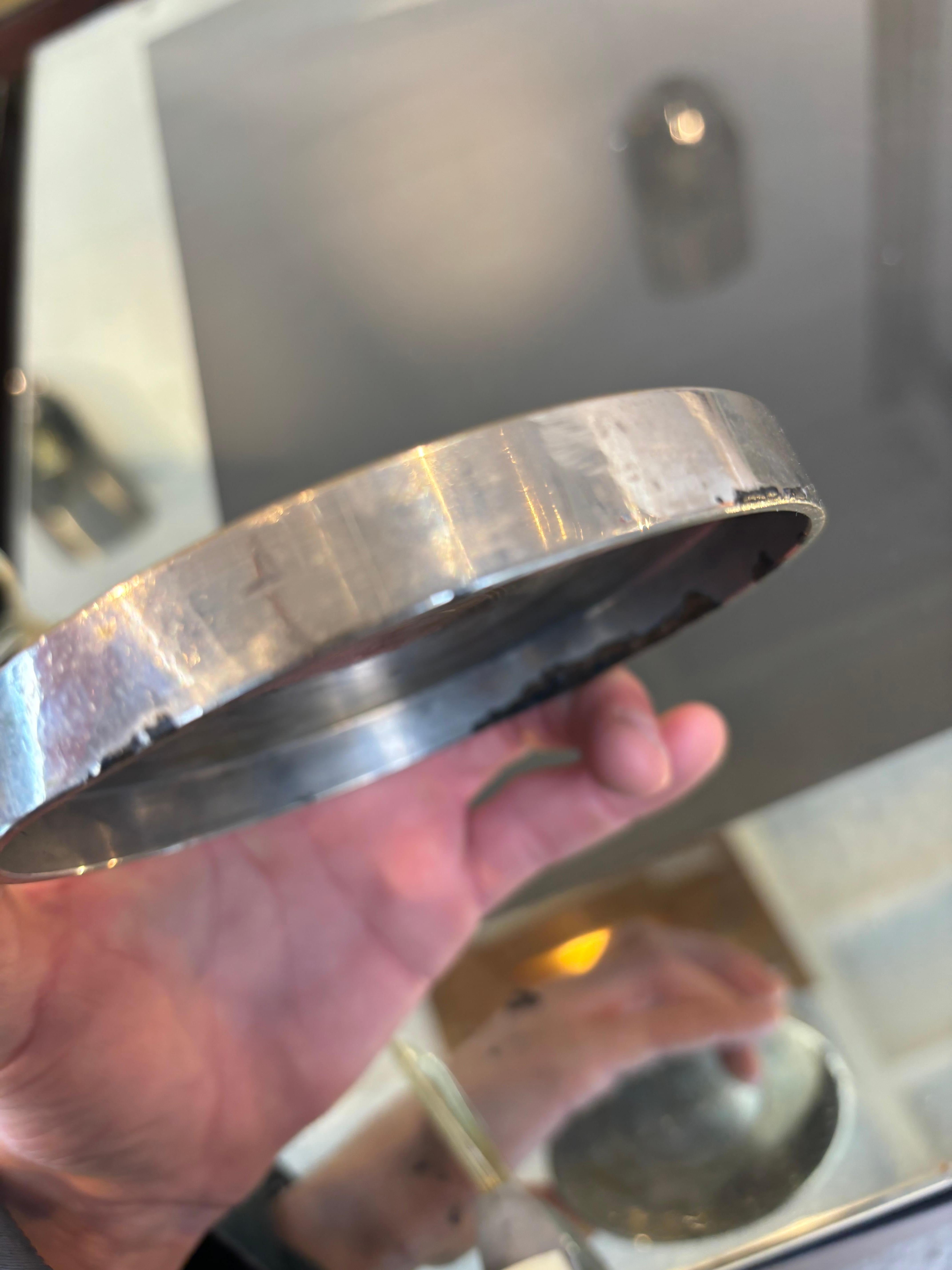 Lámpara de Jacques Adnet y Baccarat en venta 8