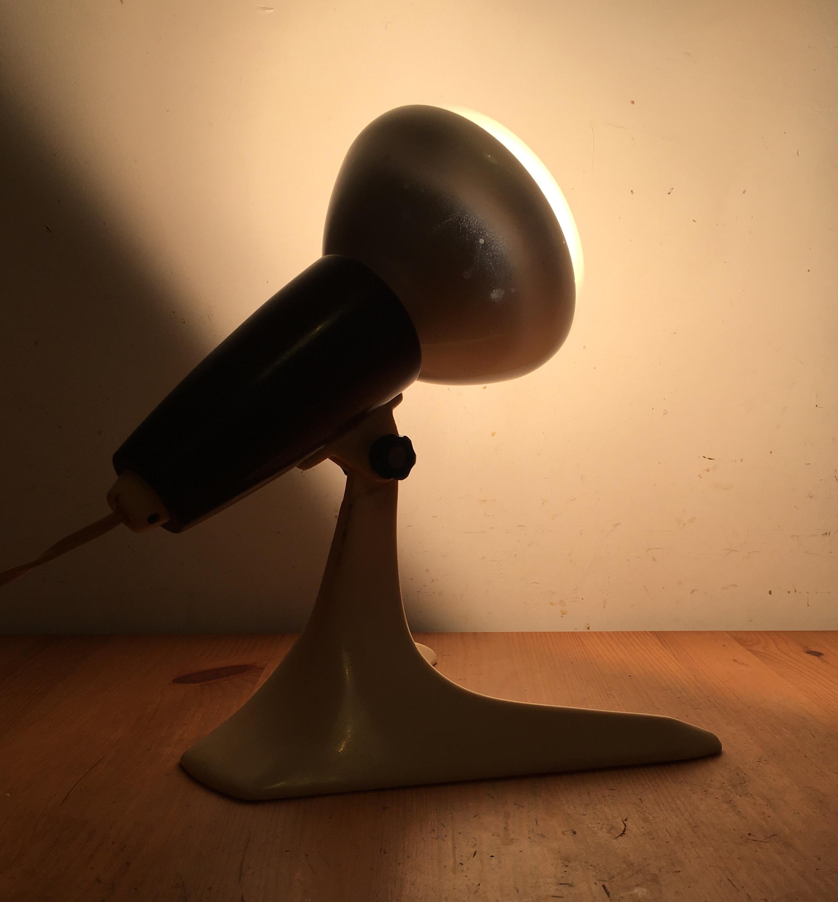 Bakelite Lamp by Osram Therapym, 1950s For Sale