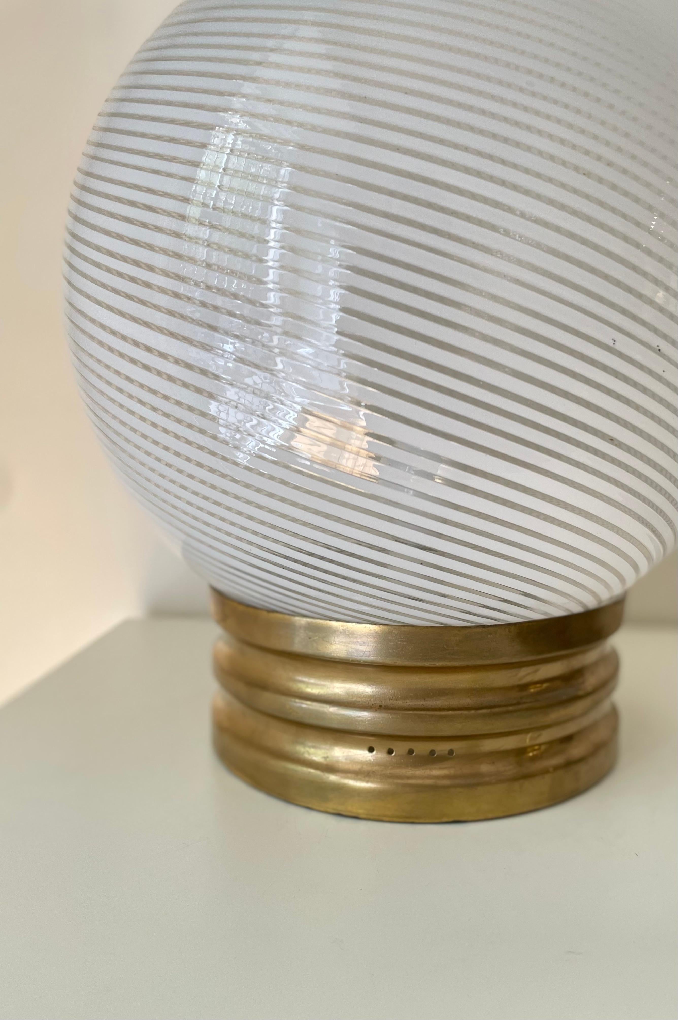 Lamp by Paolo Venini In Good Condition For Sale In MADRID, ES
