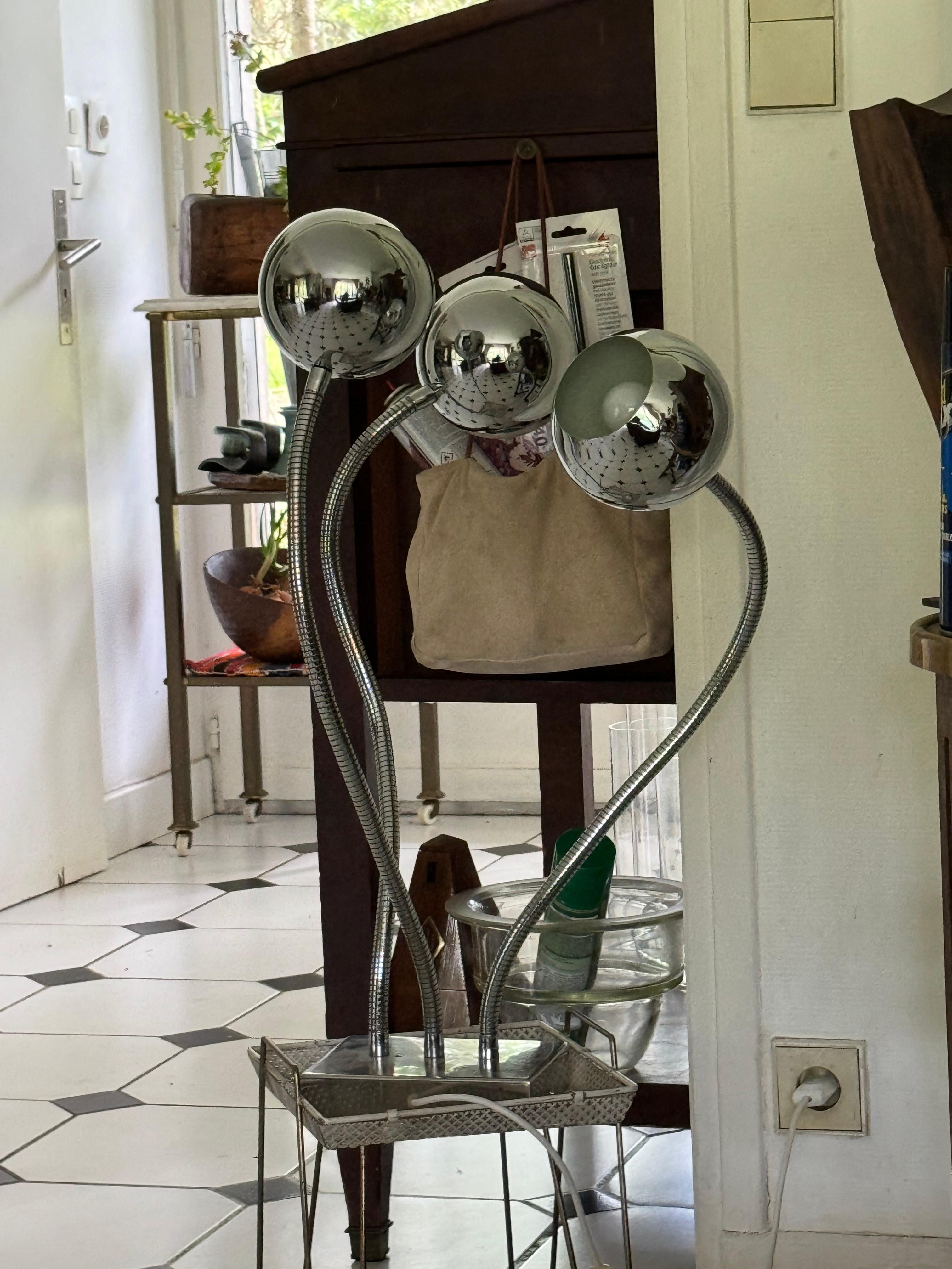 Lampe von Pierre Folie für Jacques Charpentier (Französisch) im Angebot