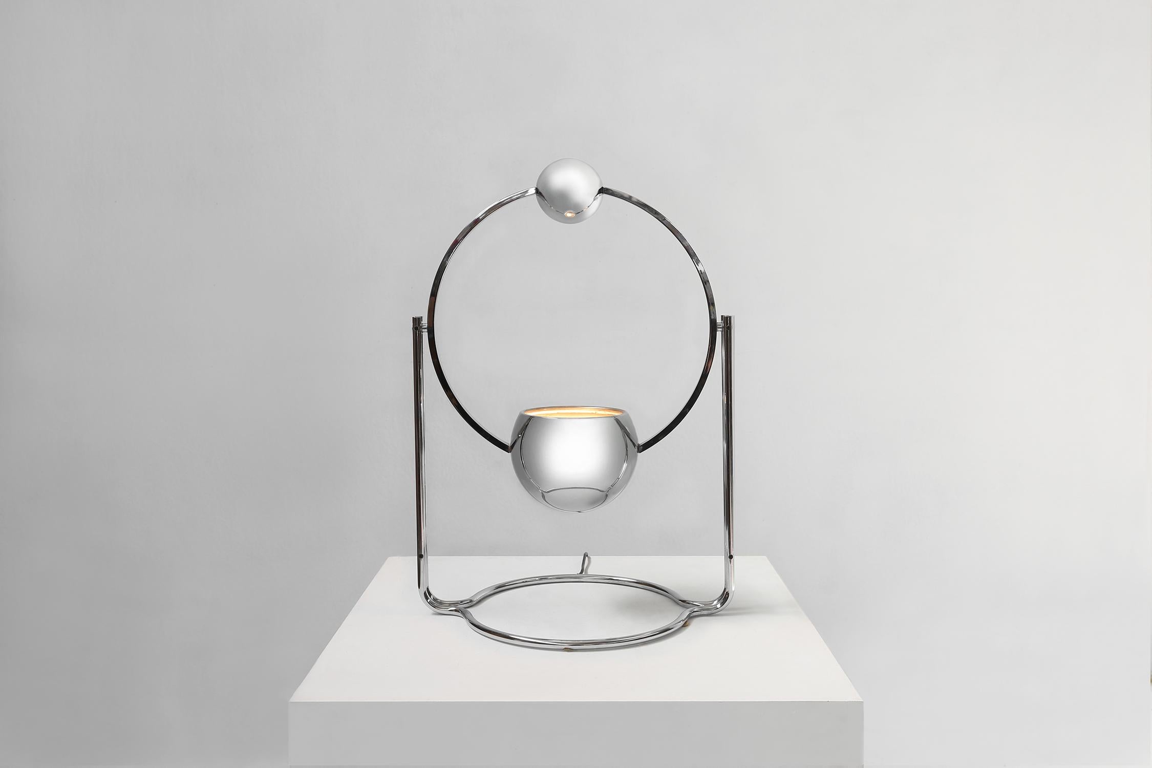 Mid-Century Modern Lamp by Pierre Soulié 1970 For Sale