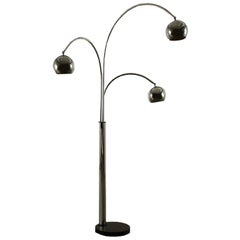 Lamp Chromed Metal, Italy, 1960s-1970s