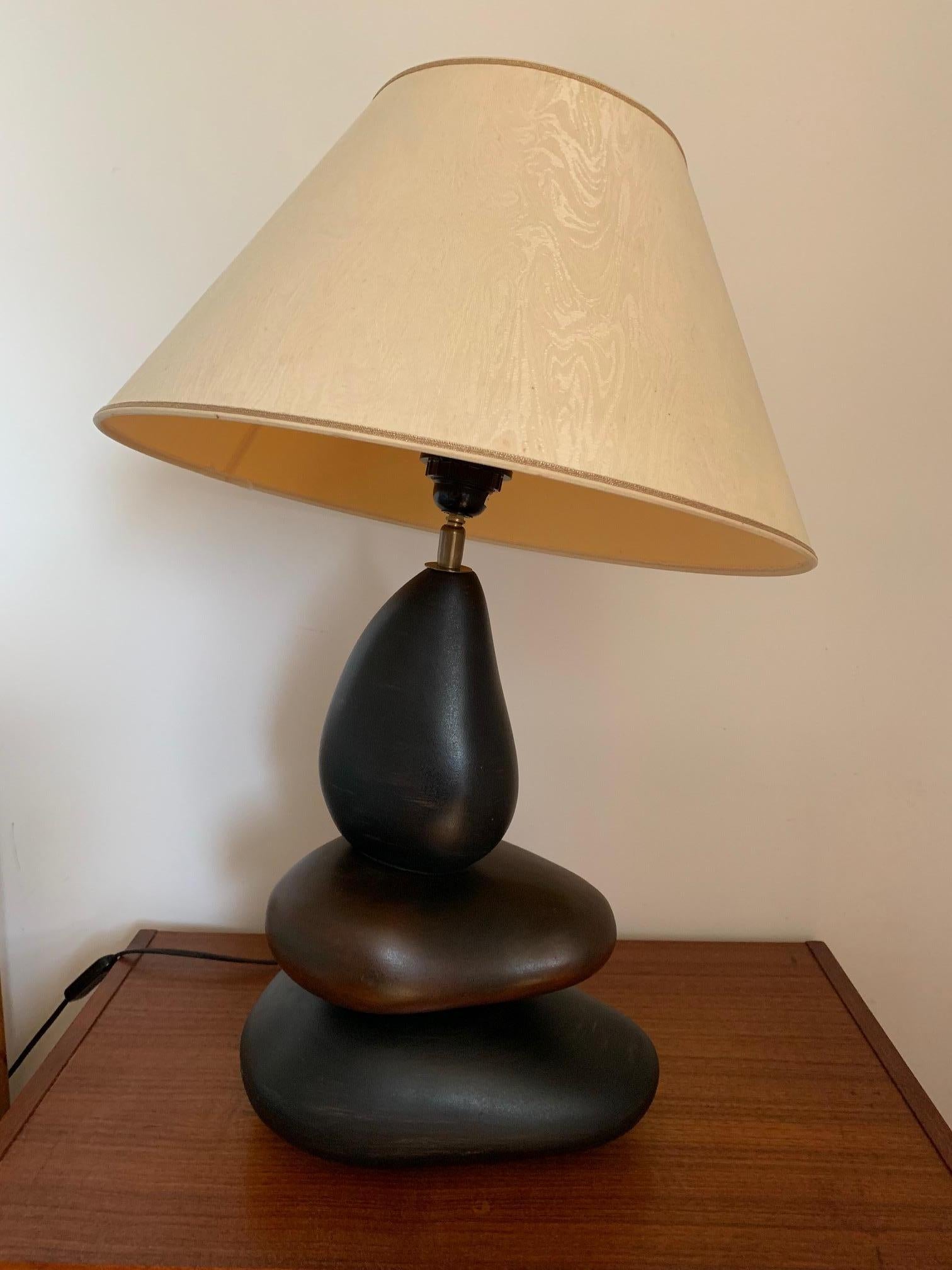 French Lamp designed by François Chatain, France, 1970s