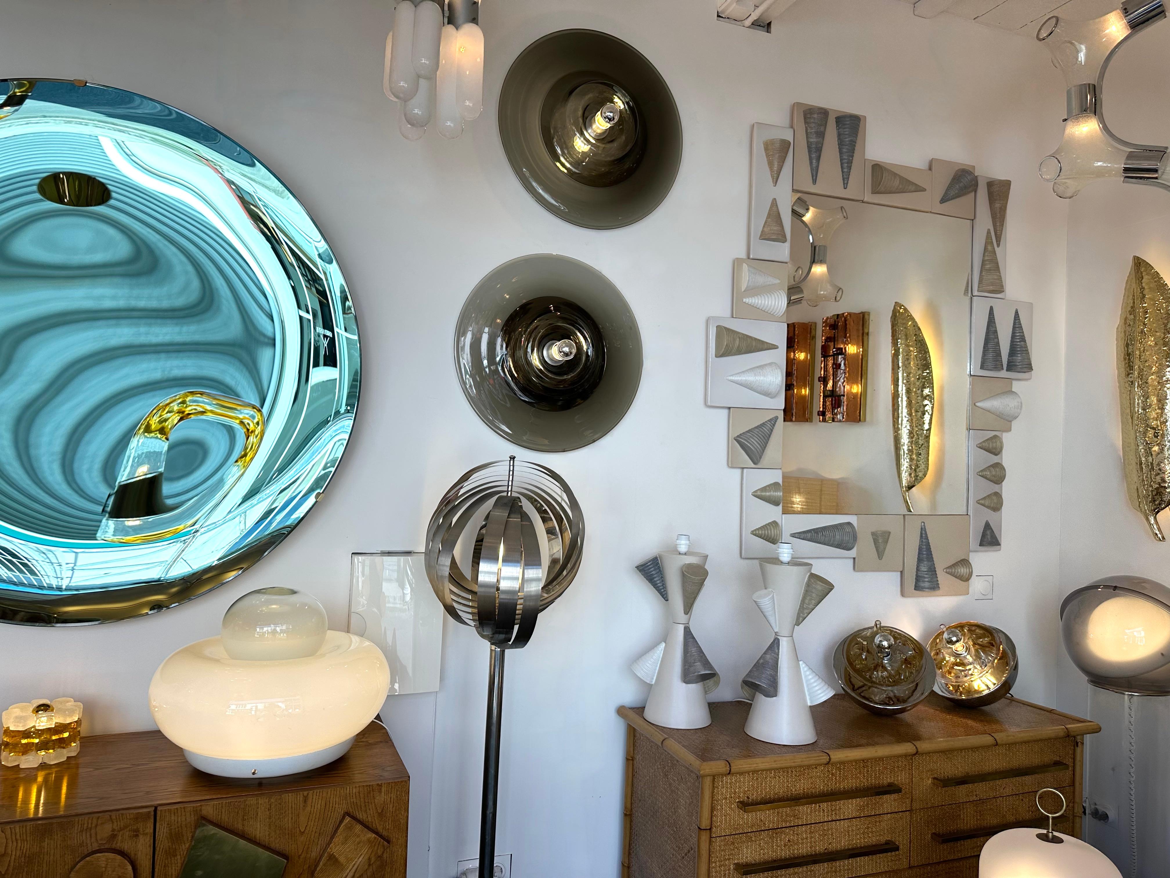 Mid-Century Modern Lamp Elettra Murano Glass by Gramigna for Artemide. Italy, 1970s For Sale