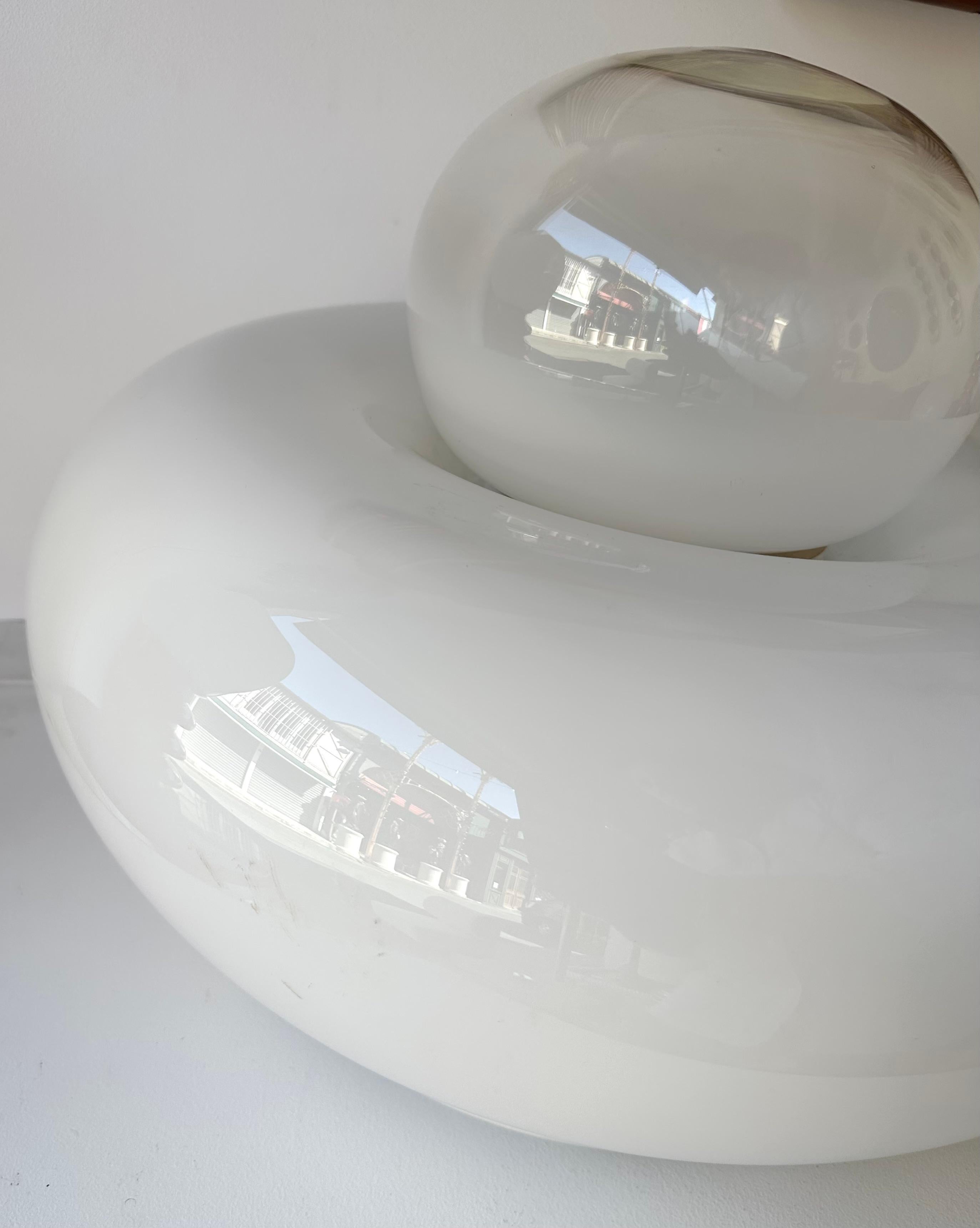 Late 20th Century Lamp Elettra Murano Glass by Gramigna for Artemide. Italy, 1970s For Sale