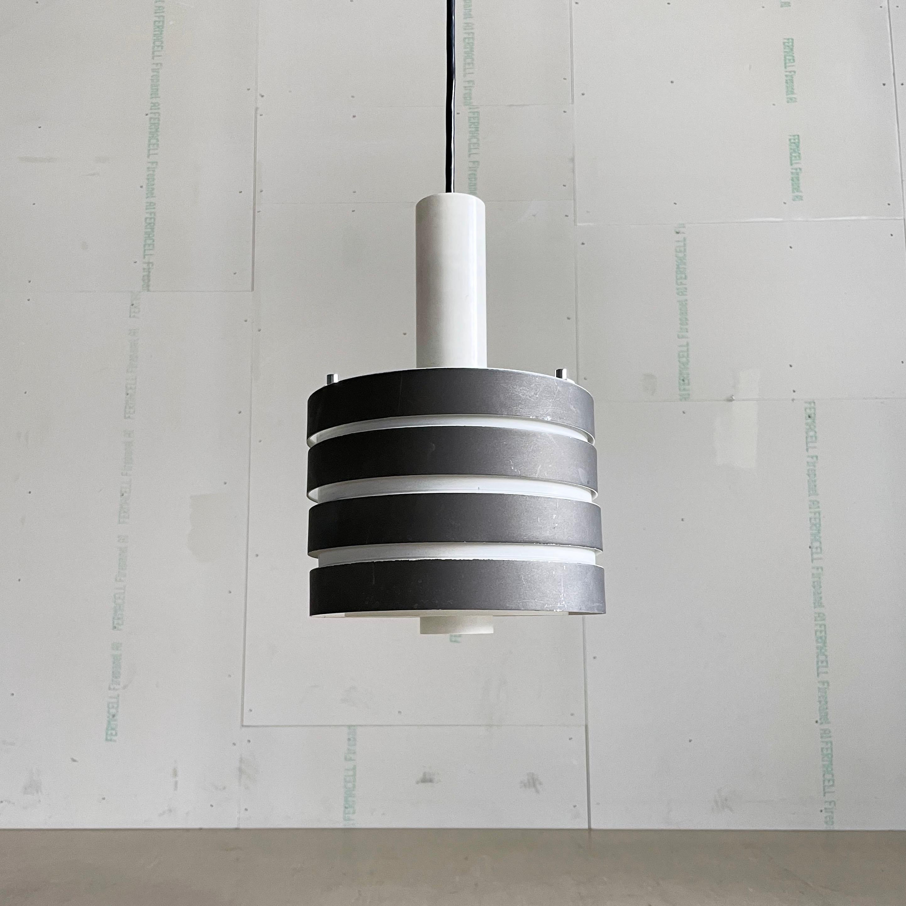 Danish Vintage 1960’s Metal Pendant Lamp For Sale