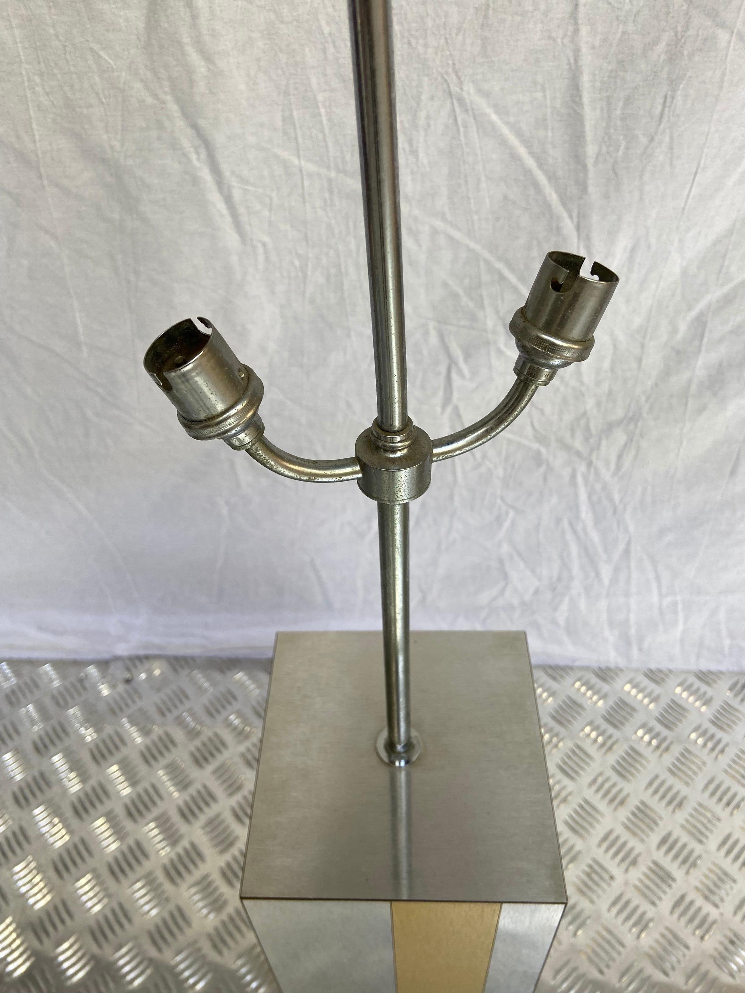 Mid-Century Modern Lamp, French Work, 1970 For Sale