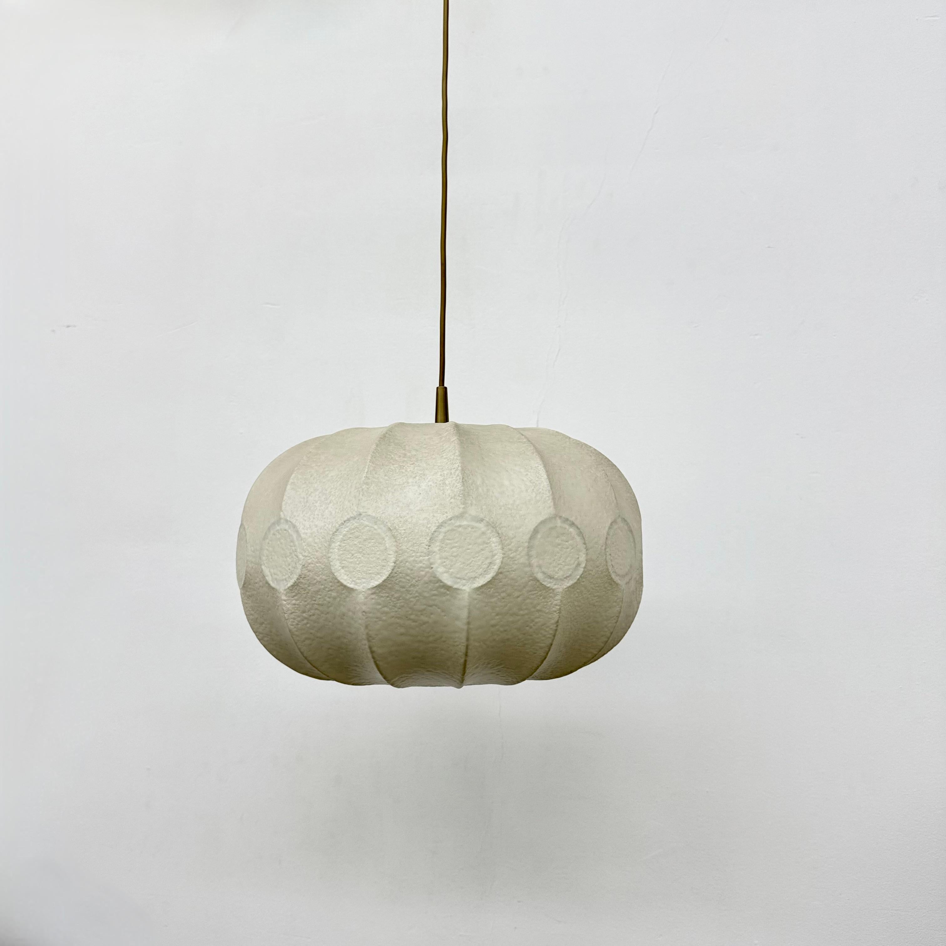 Mid-Century Modern Lamp Friedel Wauer of Flos Castigloni Scarpa Cocoon , 1970s For Sale