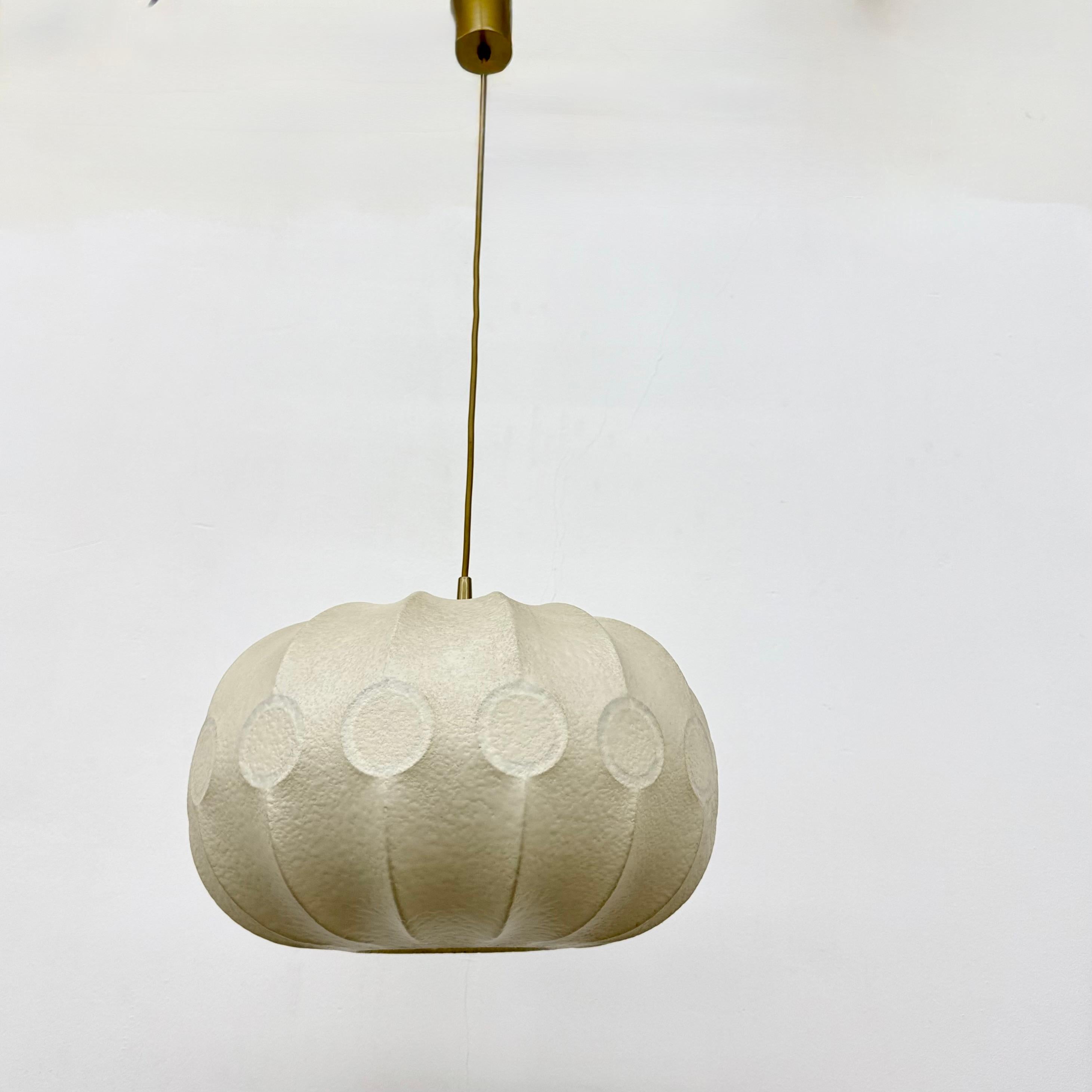 Metal Lamp Friedel Wauer of Flos Castigloni Scarpa Cocoon , 1970s For Sale