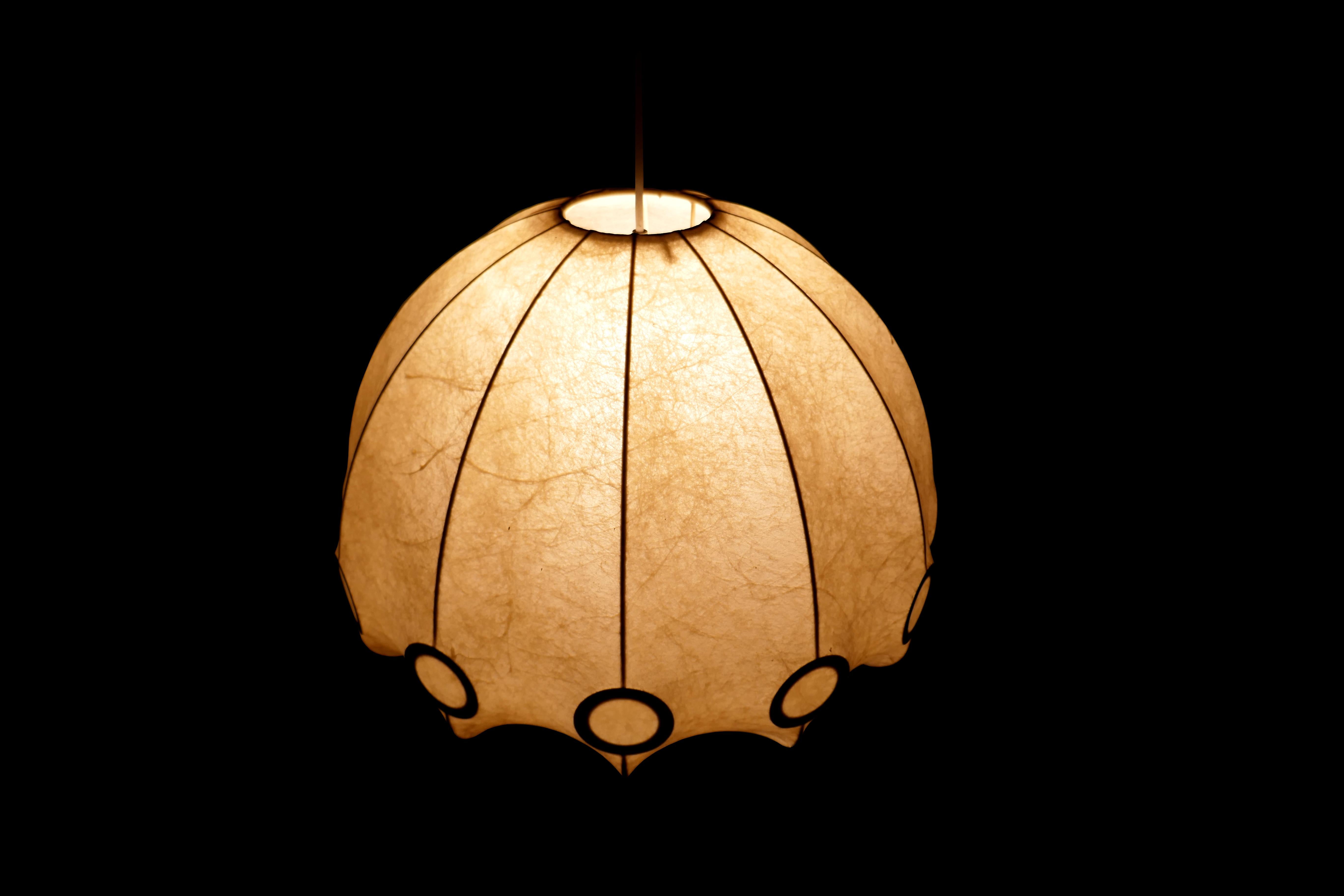 Late 20th Century Lampada Friedel Wauer o Flos Castigloni Scarpa Cocoon in vendita