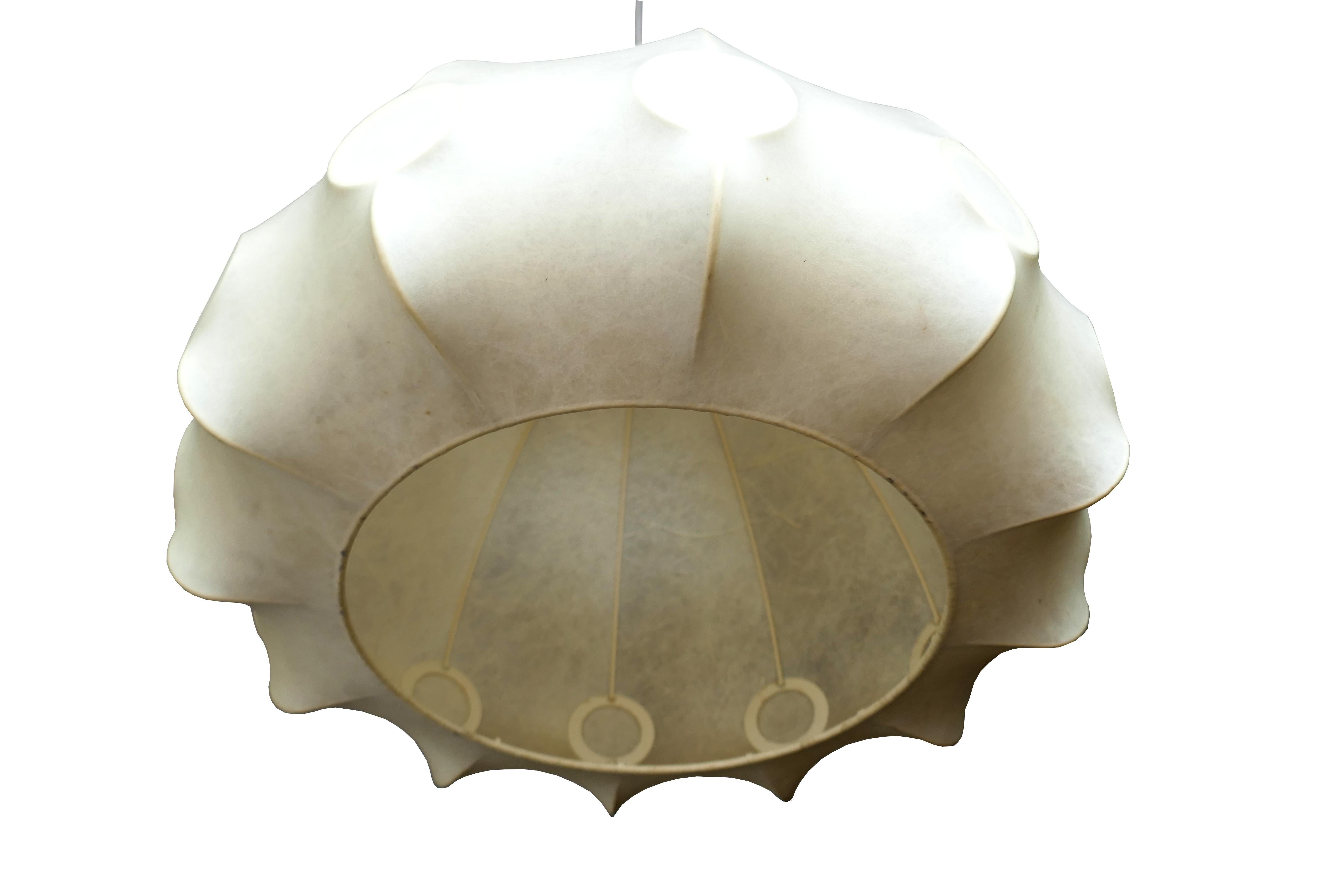 Plastic Lamp Friedel Wauer or Flos Castigloni Scarpa Cocoon For Sale